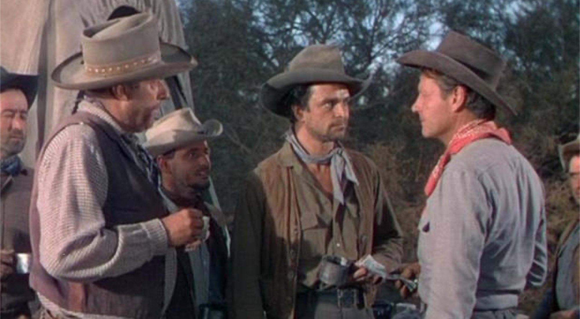 Escena de &quot;Amigos bajo el Sol&quot;