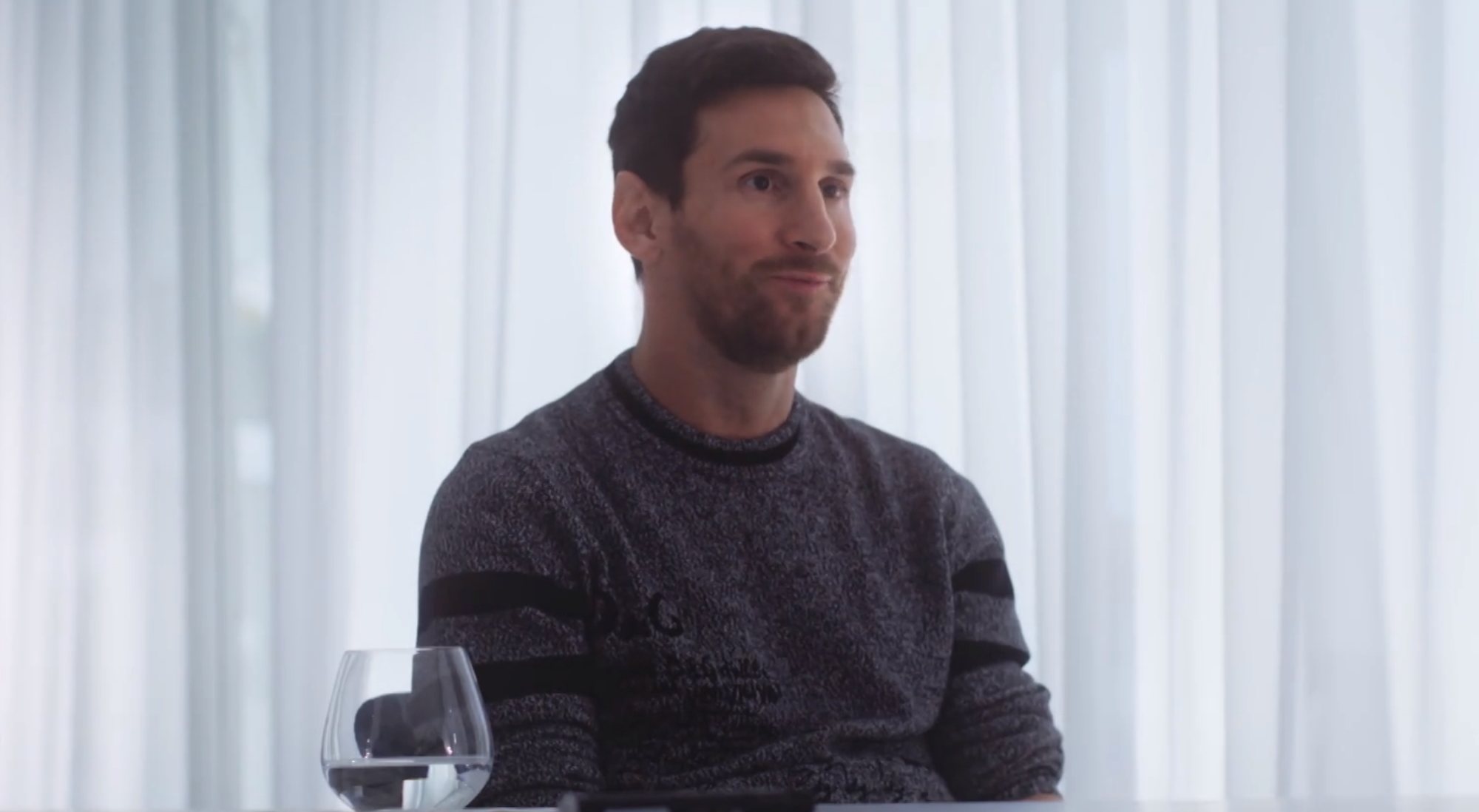 Leo Messi en su entrevista con Jordi Évole