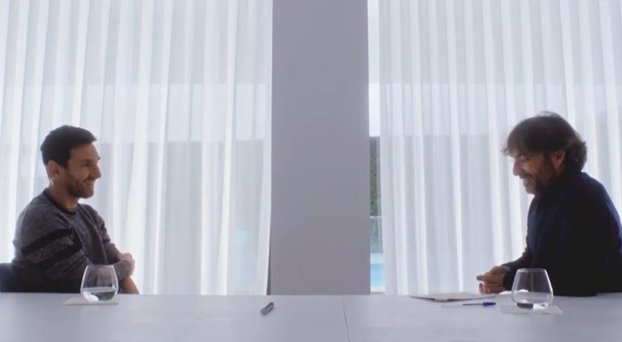 Leo Messi se sincera con Jordi Évole en una especial entrevista