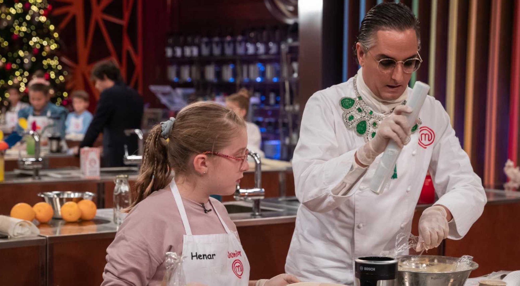 Henar cocina con Josie en &#39;MasterChef Junior 8&#39;