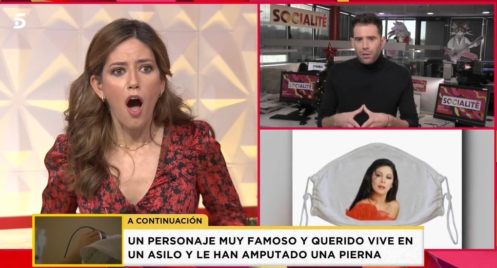 Nuria Marín reacciona a la noticia de la fan "vendebragas" de Isabel Pantoja en 'Socialité'