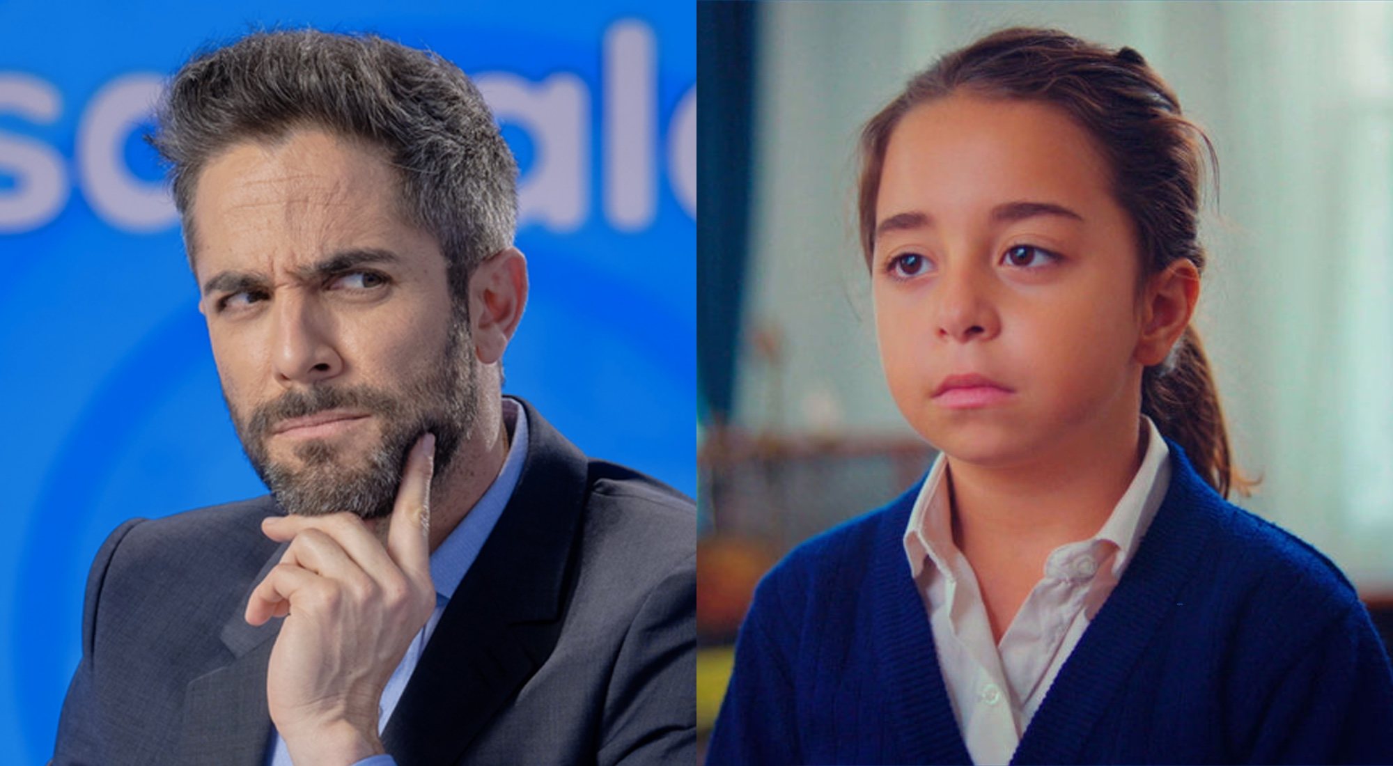 Roberto Leal y la protagonista de &#39;Mi hija&#39;