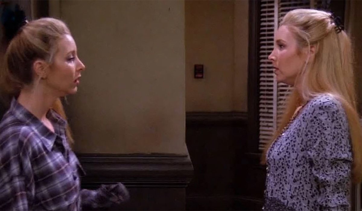 Lisa Kudrov como Phoebe y Úrsula en 'Friends'