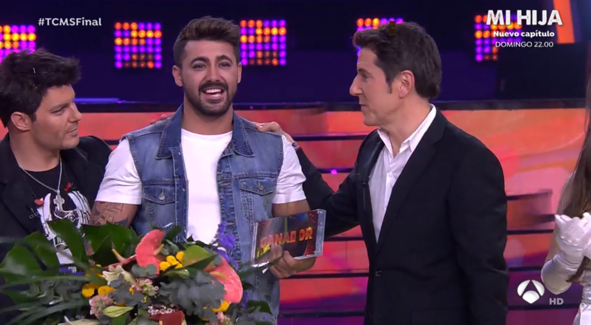 Jorge González, emocionado al convertirse en ganador de 'Tu cara me suena 8'