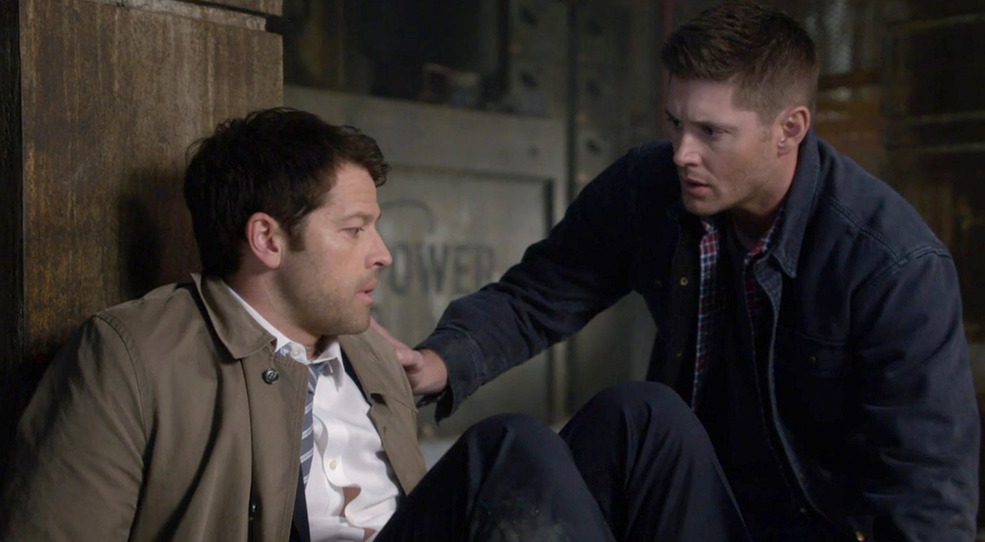 Dean (Jensen Ackles) y Castiel (Misha Collins) en 'Sobrenatural'