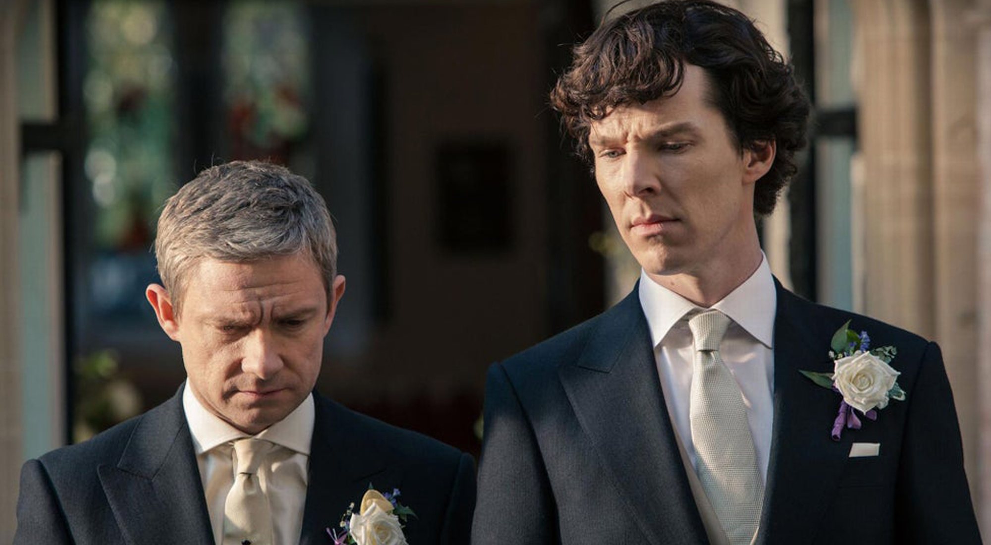 Watson (Martin Freeman) y Holmes (Benedict Cumberbatch) en 'Sherlock'