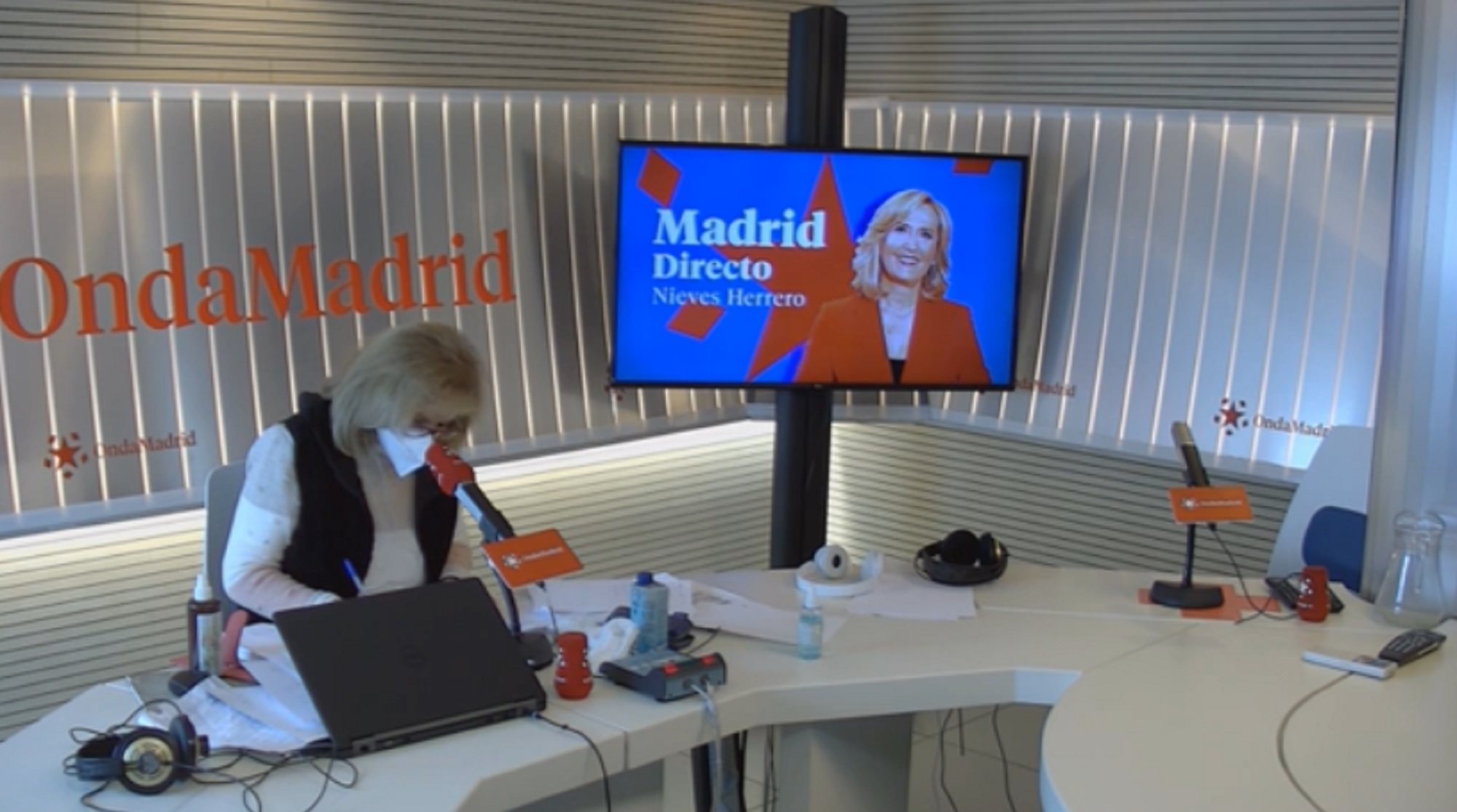 Telemadrid conecta con la señal de Onda Madrid por problemas técnicos a causa del temporal