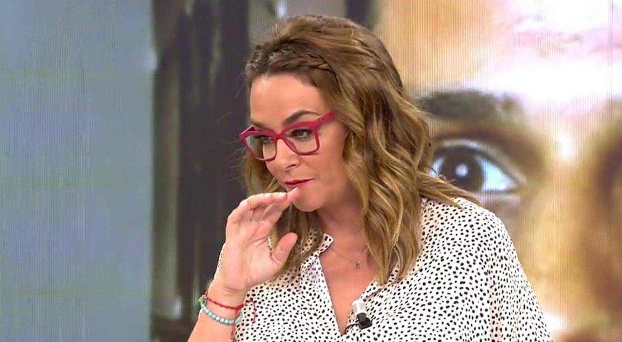 Toñi Moreno presentando &#39;Viva la vida&#39;