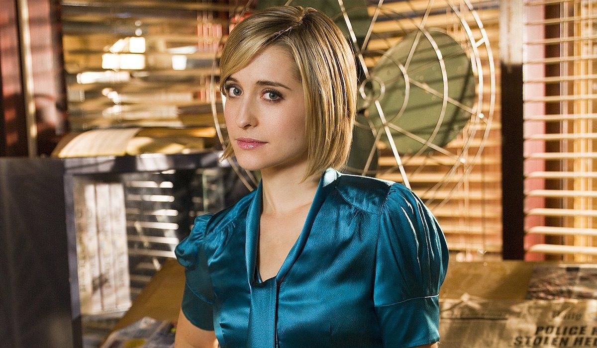 Allison Mack como Chloe Sullivan en 'Smallville'