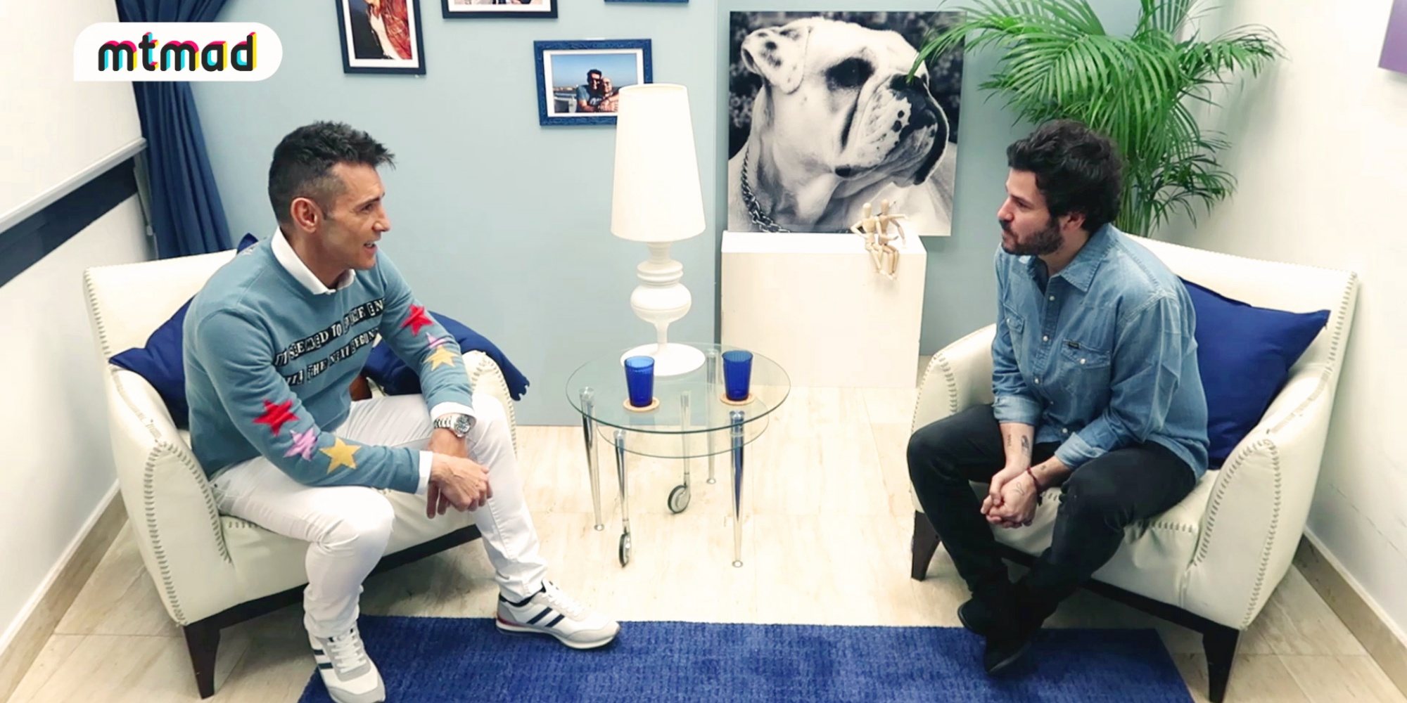 Jesús Vázquez con Willy Bárcenas en 'The Vázquez Experience' de Mtmad