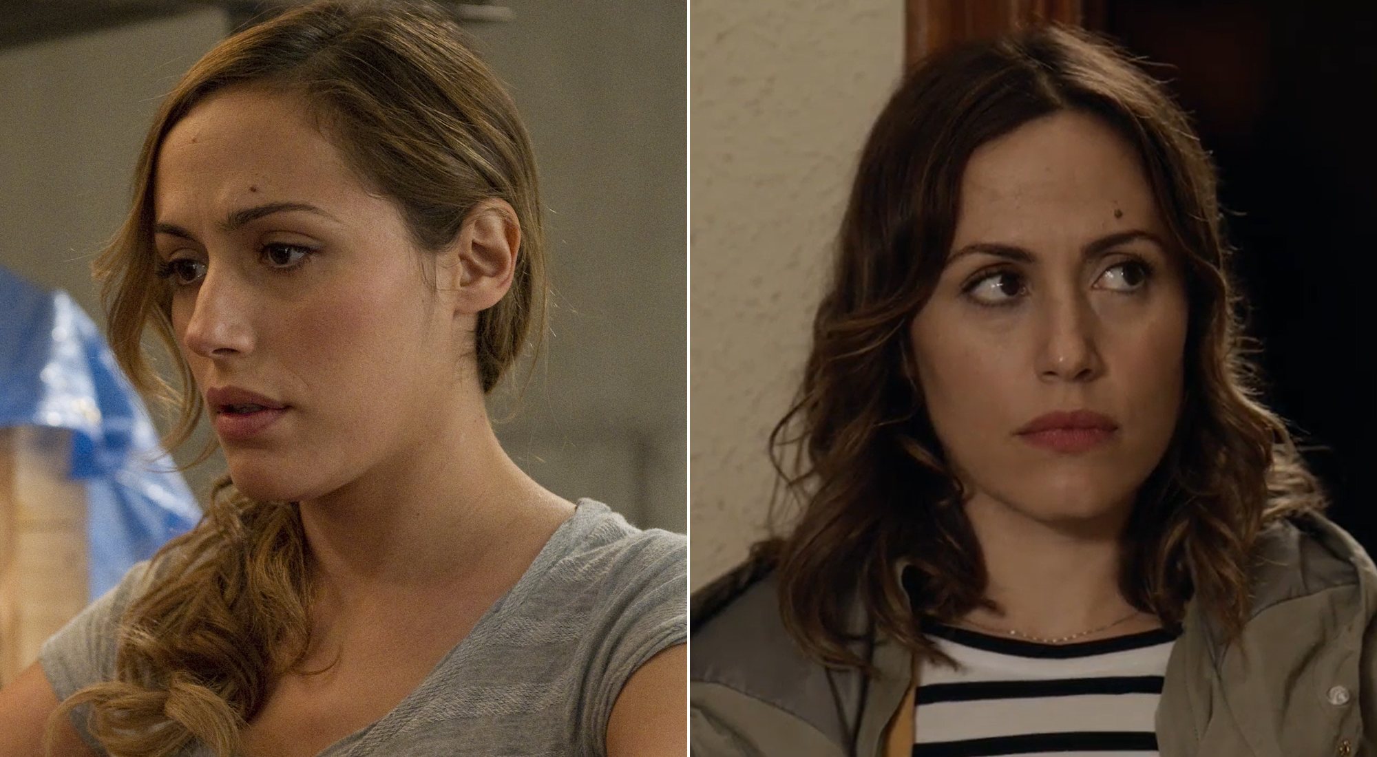 Irene Montalà como Julia en 'El barco' y como Alicia en 'La verdad' (2018)