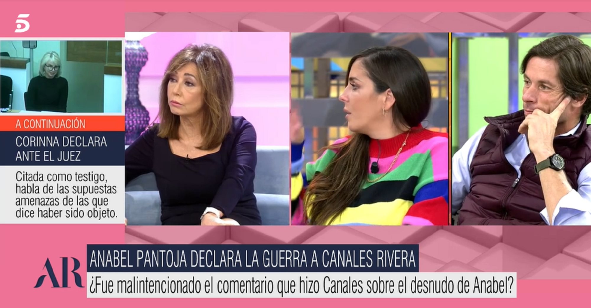 Ana Rosa Quintana opina en &#39;El programa de Ana Rosa&#39; sobre el posado de Anabel Pantoja desnuda en la nieve