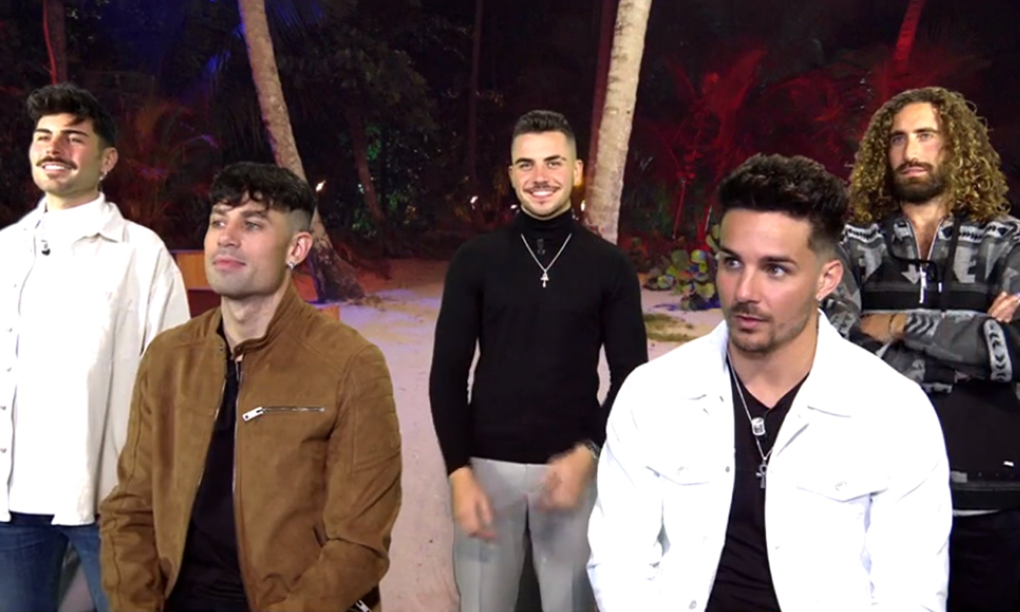 Hugo, Manuel, Diego, Jesús y Raúl en 'Viva la vida'