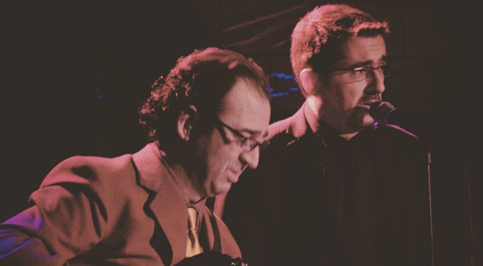 Joan Eloi Vila junto a Andreu Buenafuente