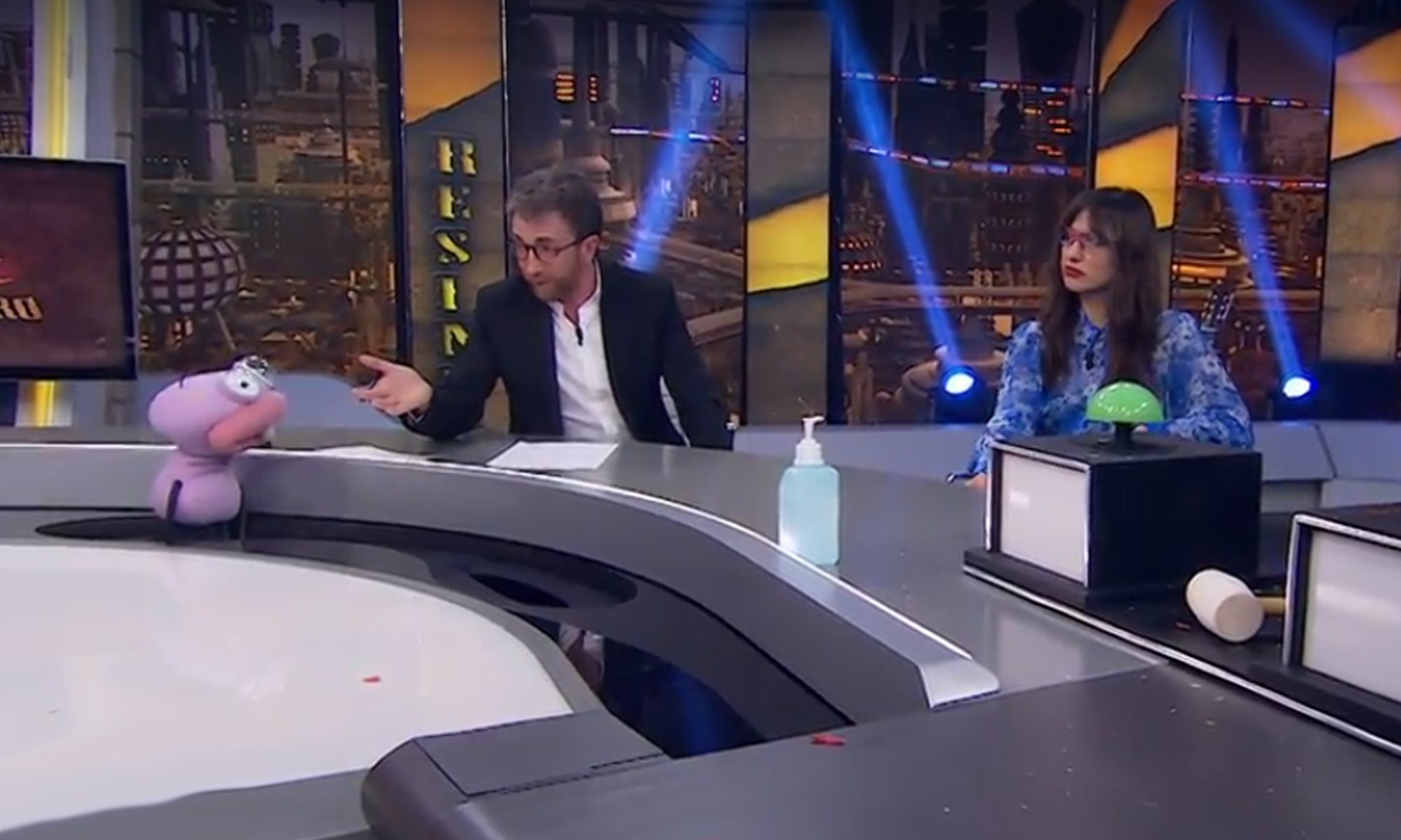 Barrancas, Pablo Motos y Natalia Verbeke en &#39;El hormiguero&#39;