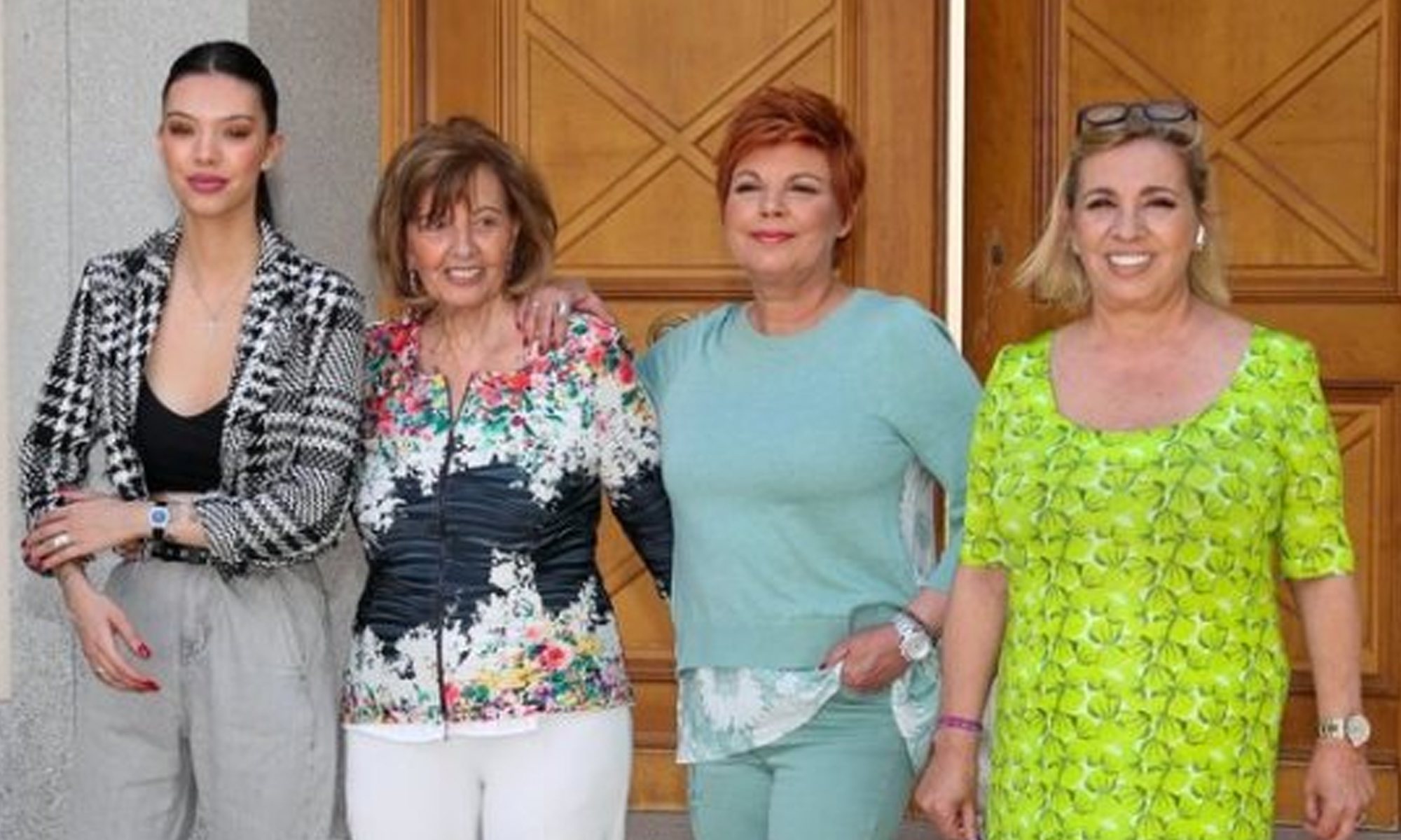 Alejandra Rubio, María Teresa Campos, Terelu Campos y Carmen Borrego