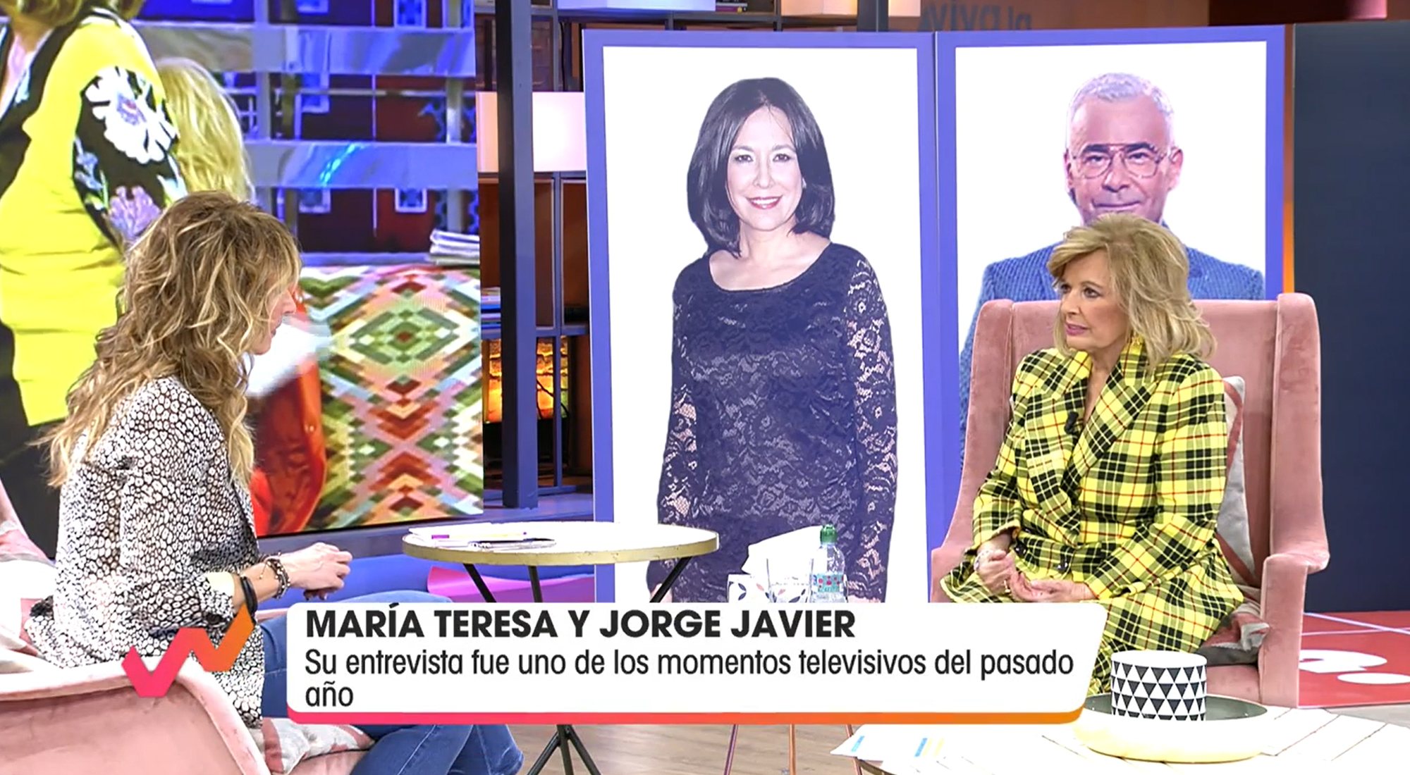 María Teresa Campos, durante su entrevista con Emma García en 'Viva la vida'