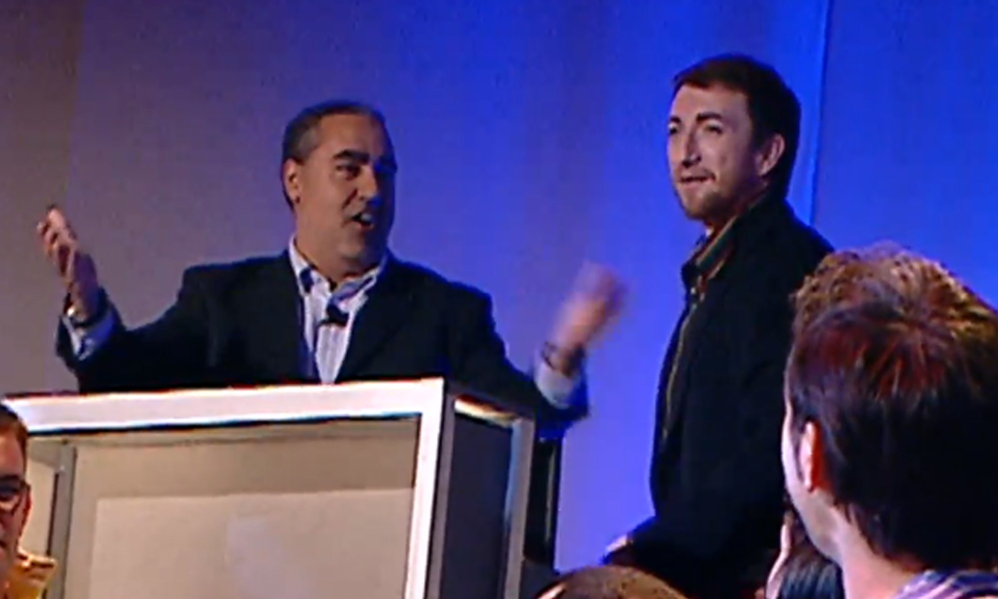 Jorge Salvador y Pablo Motos en &#39;El hormiguero&#39;