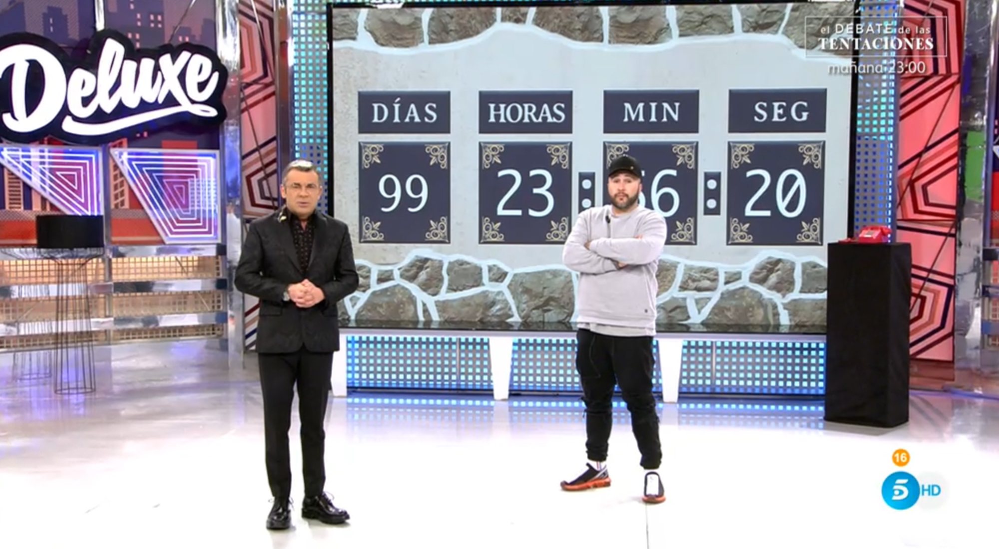 Jorge Javier y Kiko Rivera, juntos en &#39;Domingo deluxe&#39;