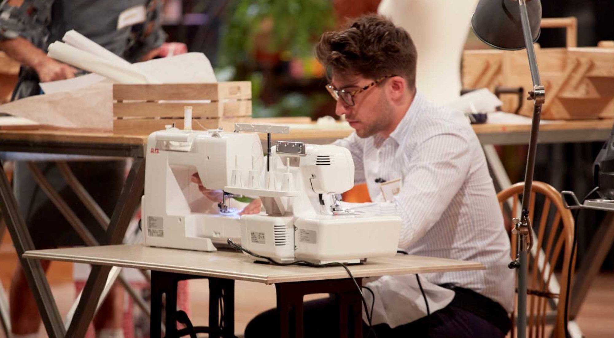 Lluís, aprendiz de 'Maestros de la costura 4'