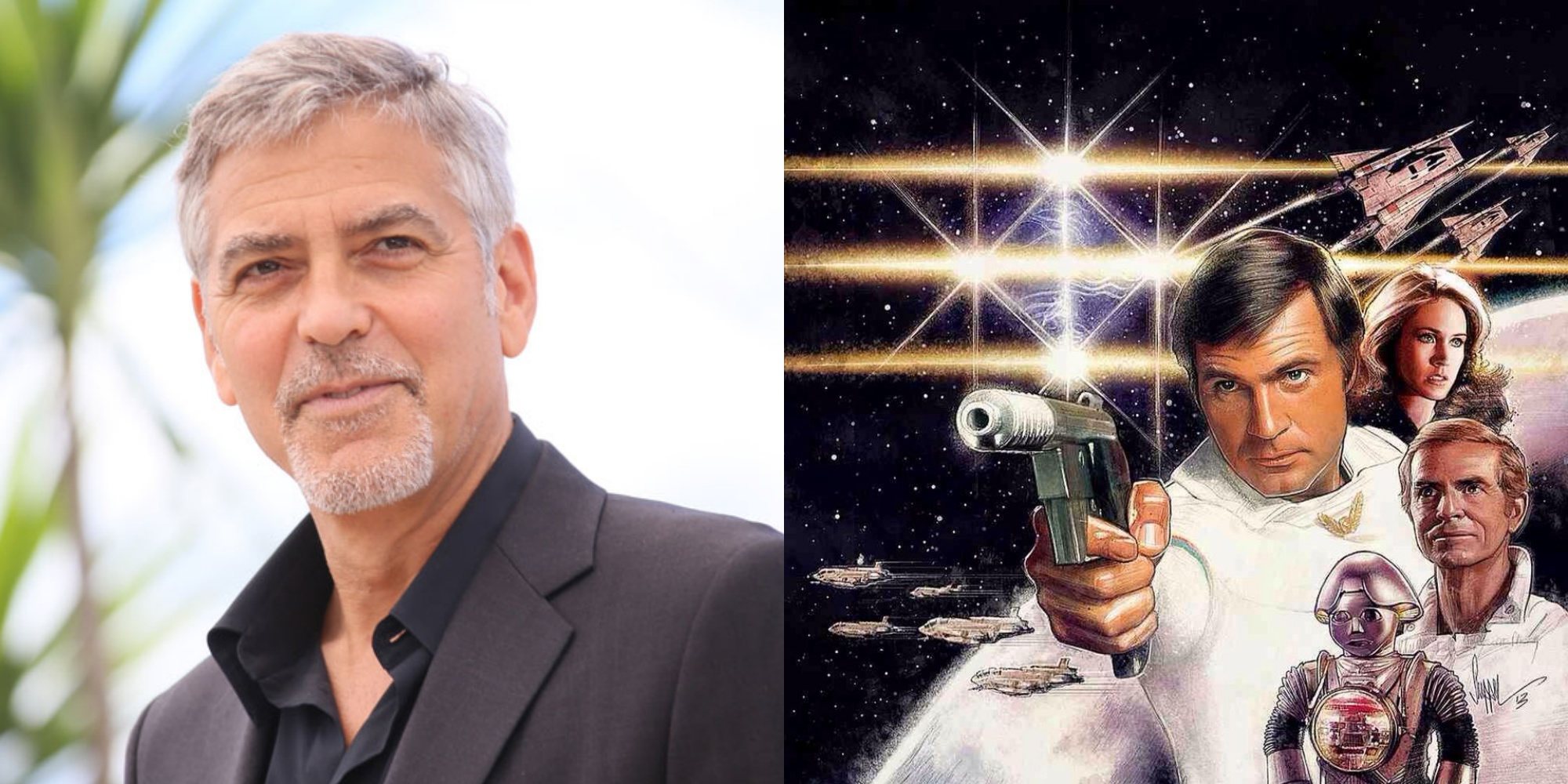 George Clooney y 'Buck Rogers in the 25th Century'