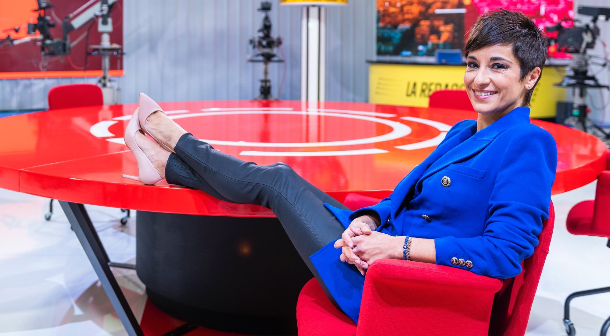 Adela González, presentadora de &#39;La redacción&#39; en Telemadrid