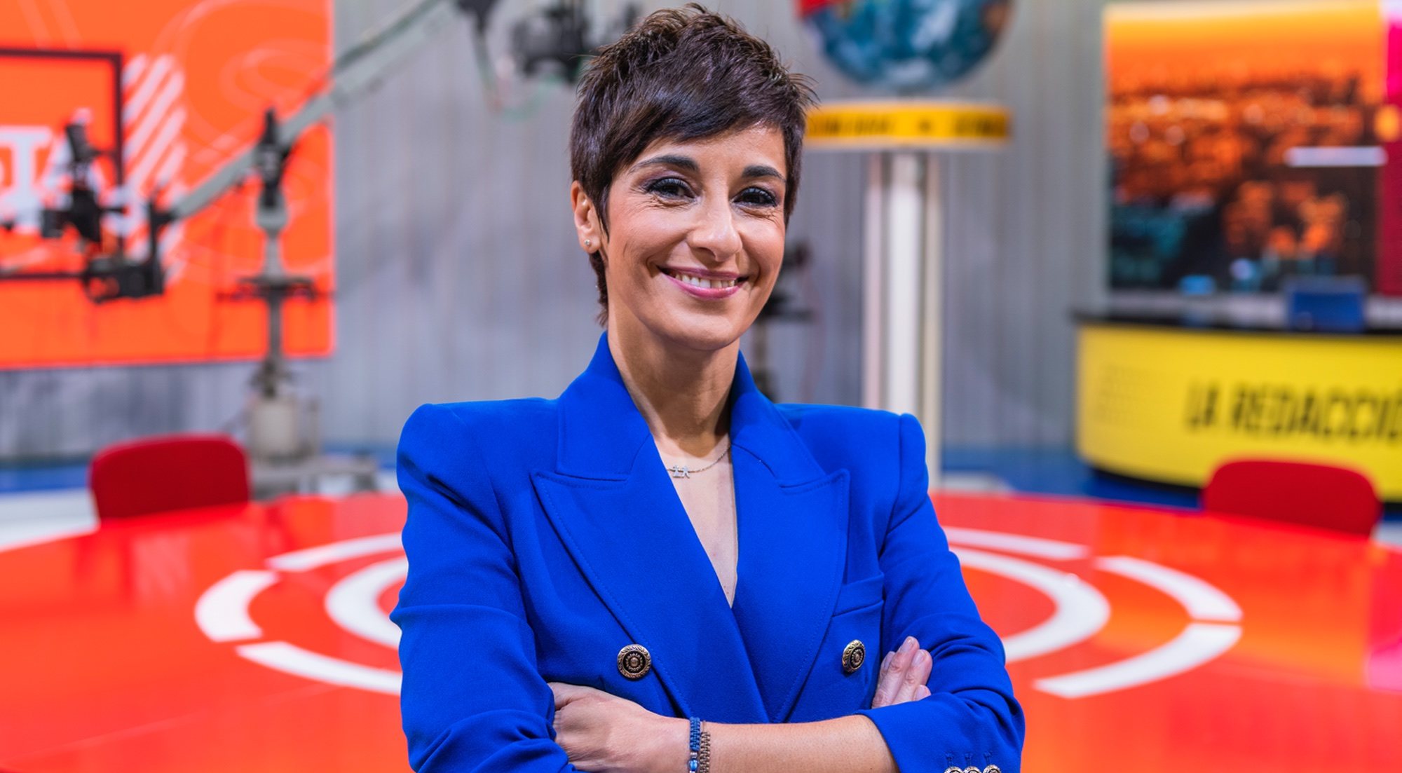 Adela González, conductora de &#39;La redacción&#39; en Telemadrid