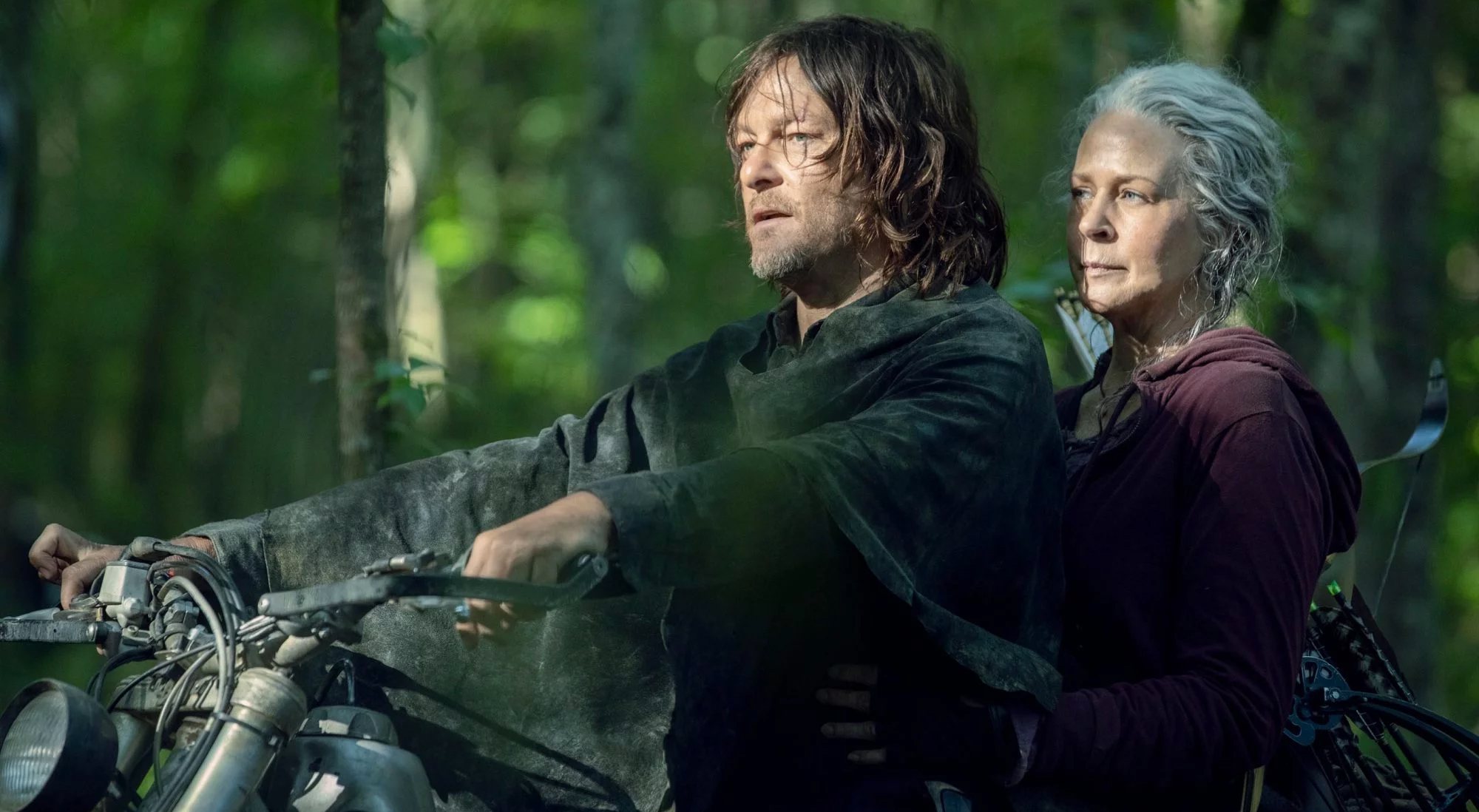 Daryl y Carol en 'The Walking Dead'