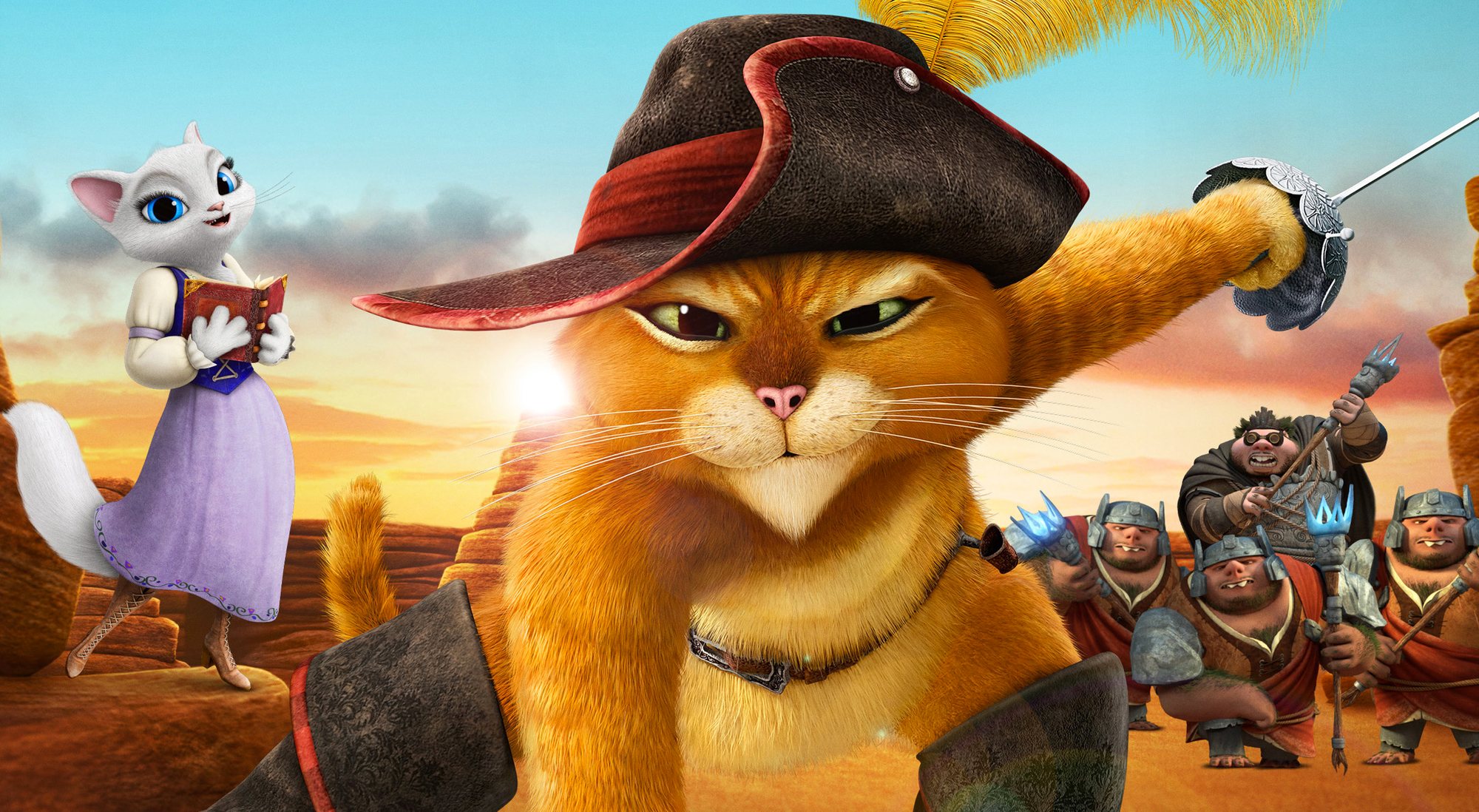 'Las aventuras del Gato con Botas' se podrá ver a través de DreamWorks y Universal+