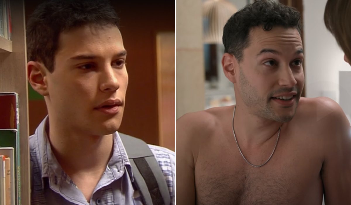 Álex Martínez en 'Física o química' (2011) y en 'Pep' (2020)