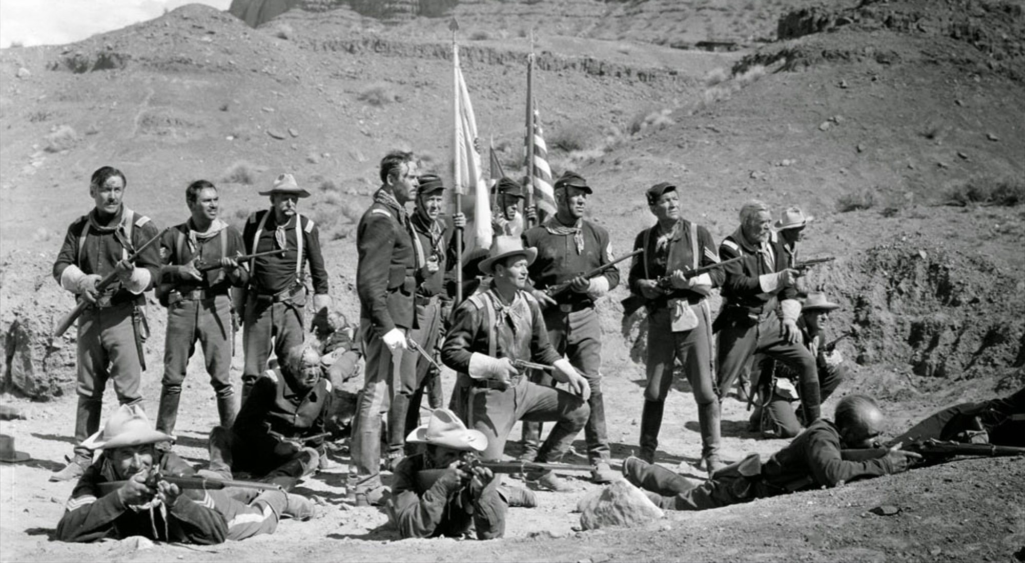 Escena de &quot;Fort apache&quot;