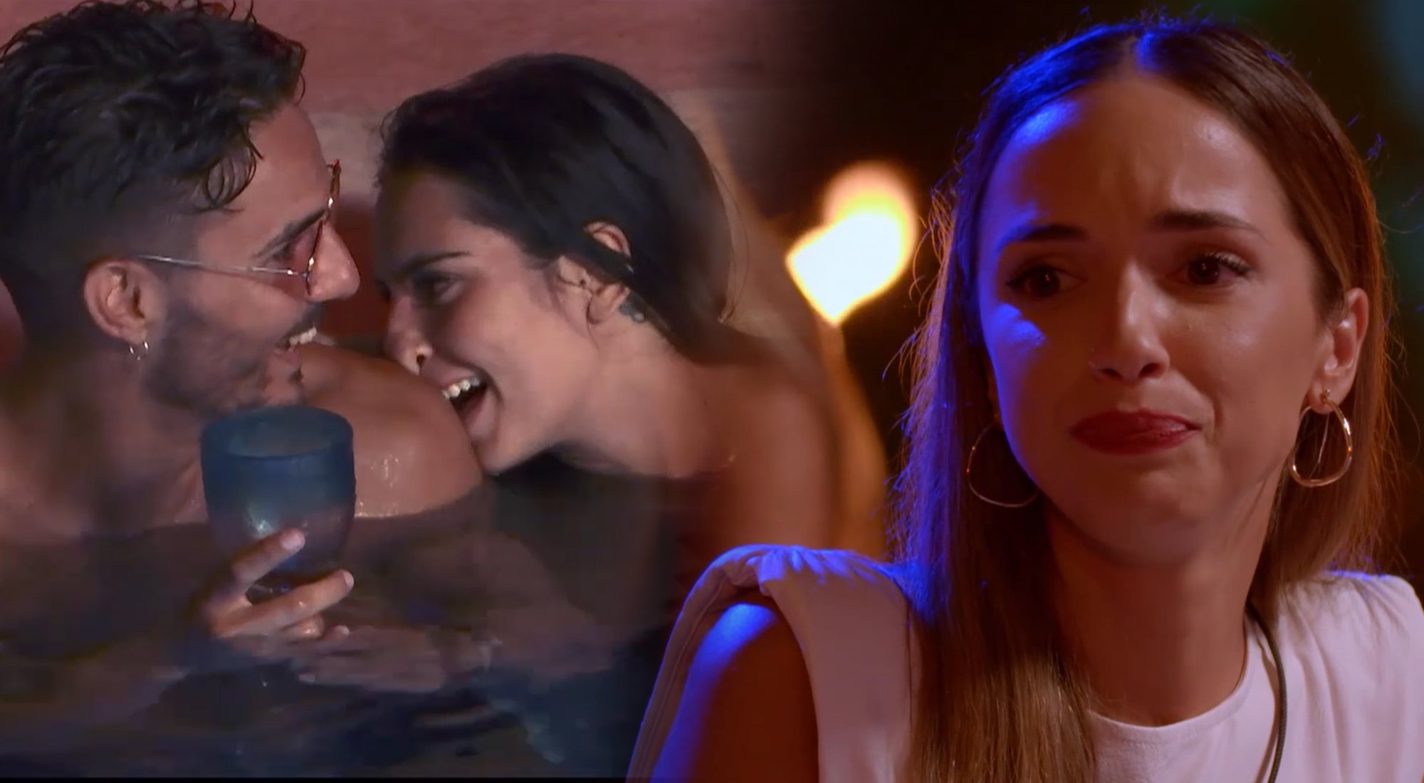 Lucía se rompe al ver a Manu junto a Stefany en 'La isla de las tentaciones'