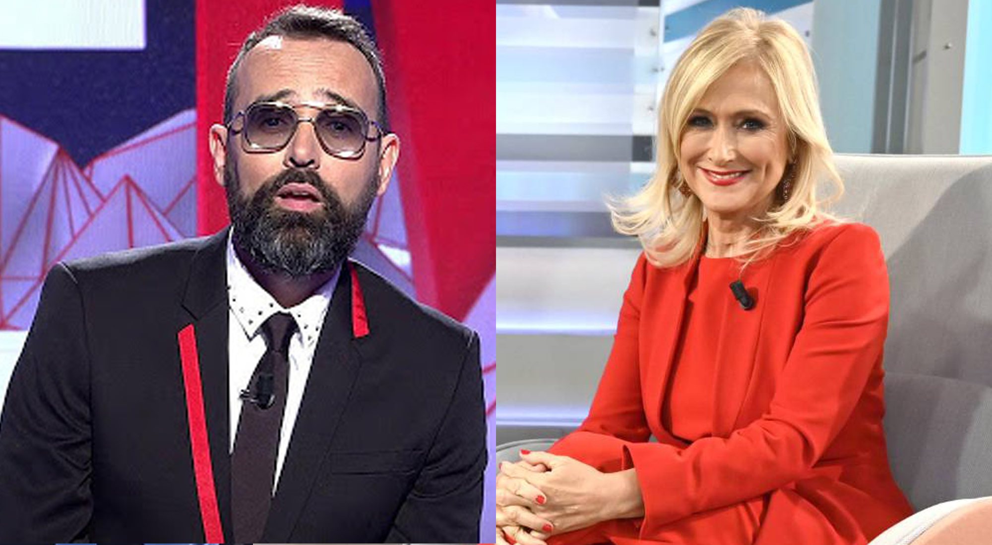 Risto Mejide y Cristina Cifuentes