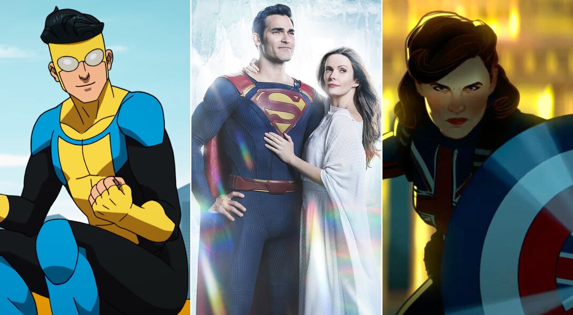 'Invincible', Superman & Lois' y 'What If...?'