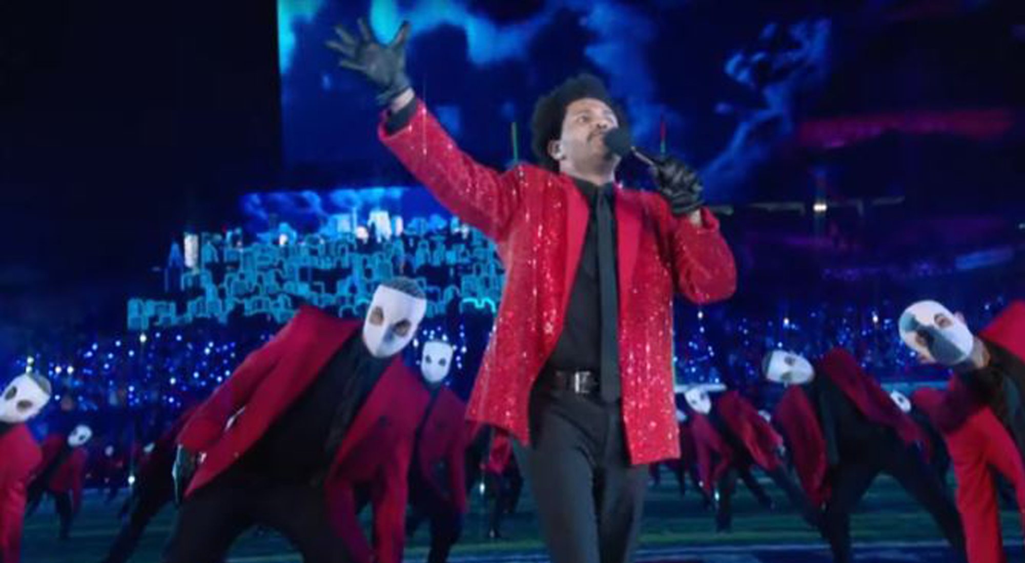 The Weeknd en la Super Bowl 2021
