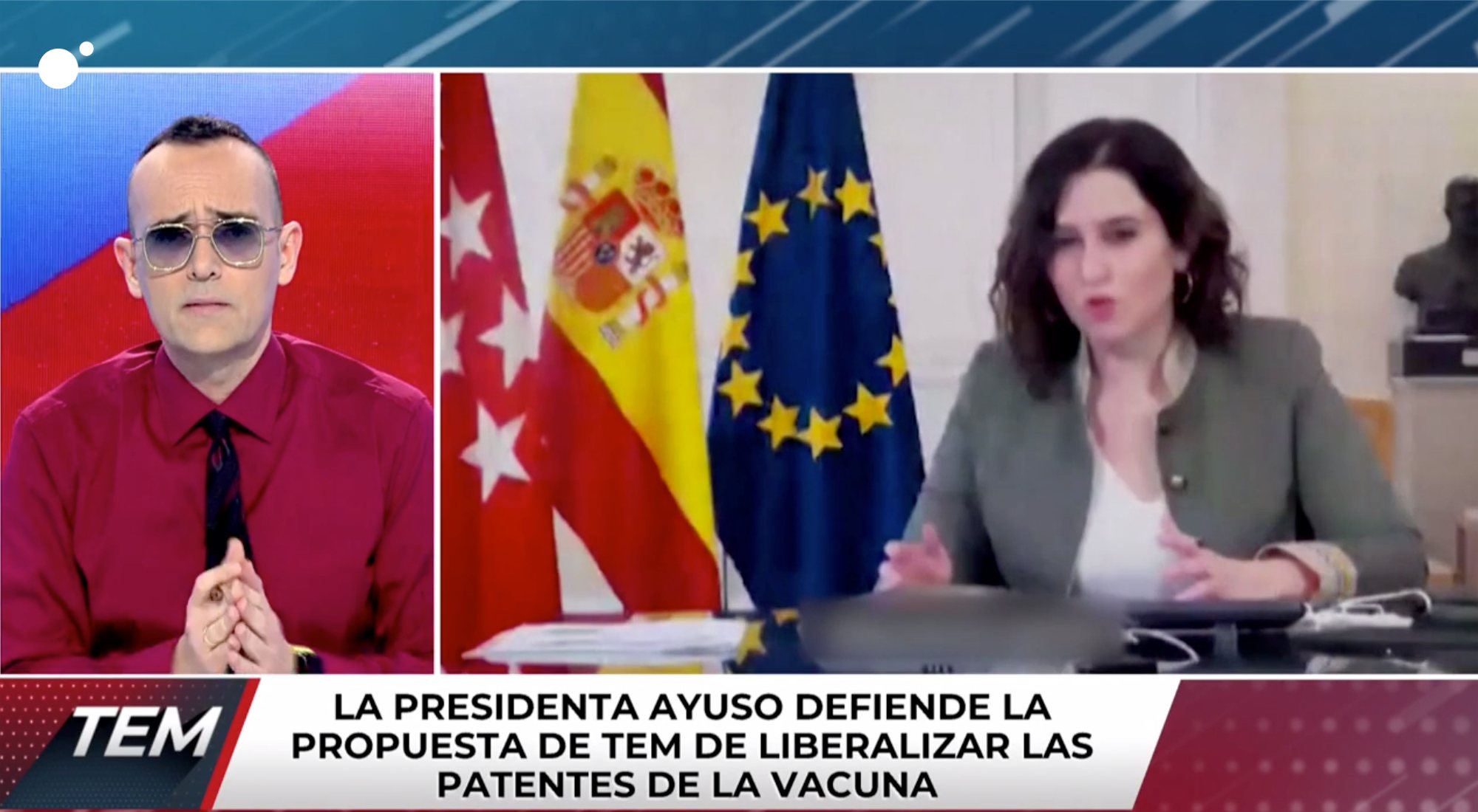 Risto Mejide defiende a Isabel Díaz Ayuso en 'Todo es mentira'