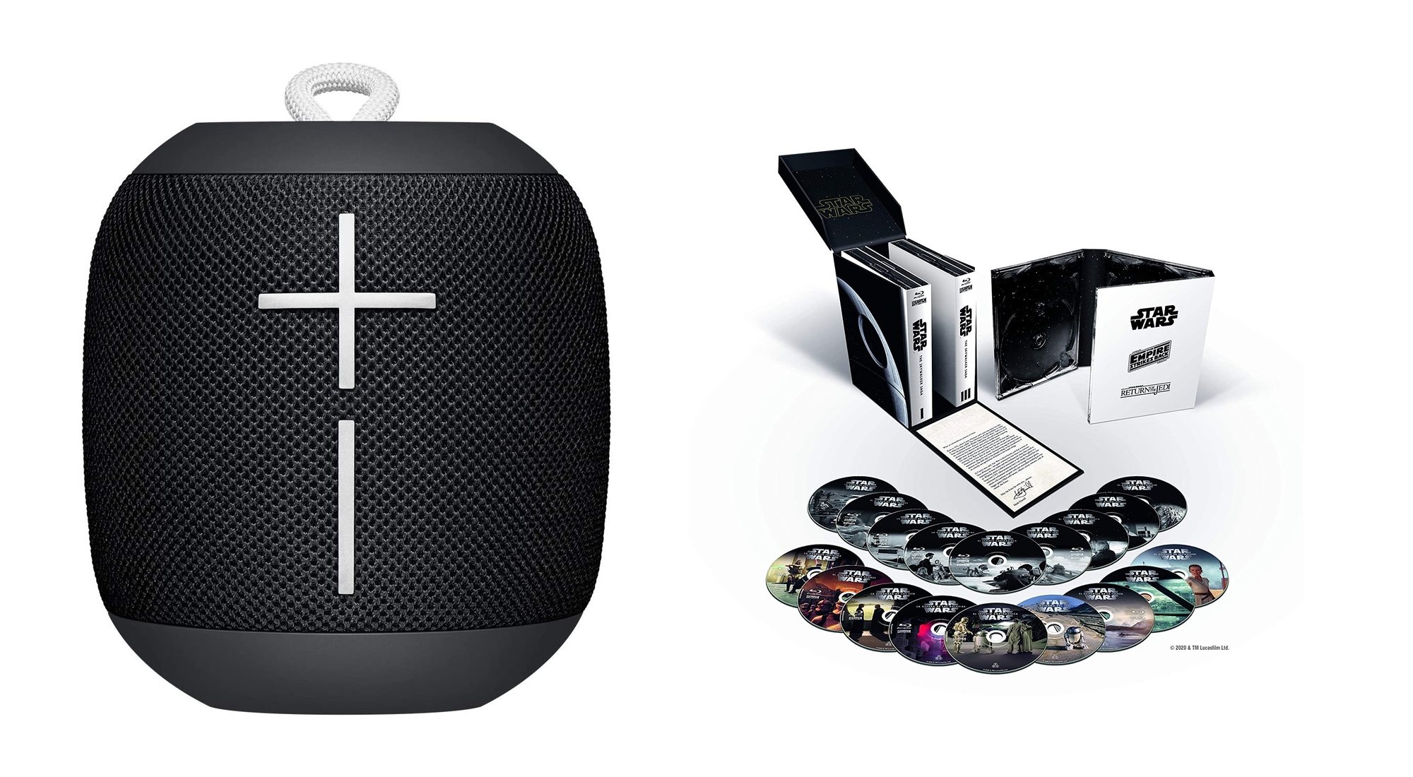 Altavoz portátil y "Star Wars"