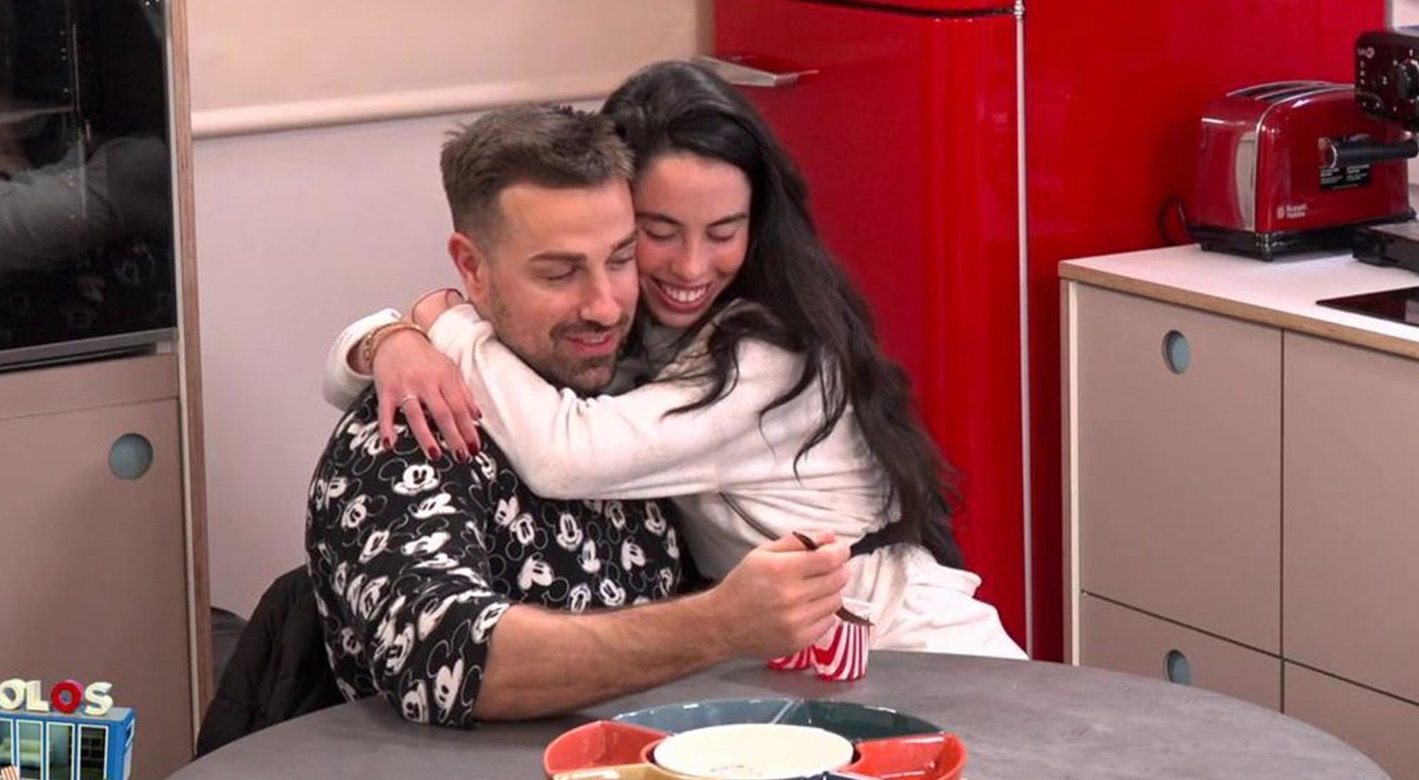 Rafa Mora y Macarena Millán, su pareja, en 'Solos'