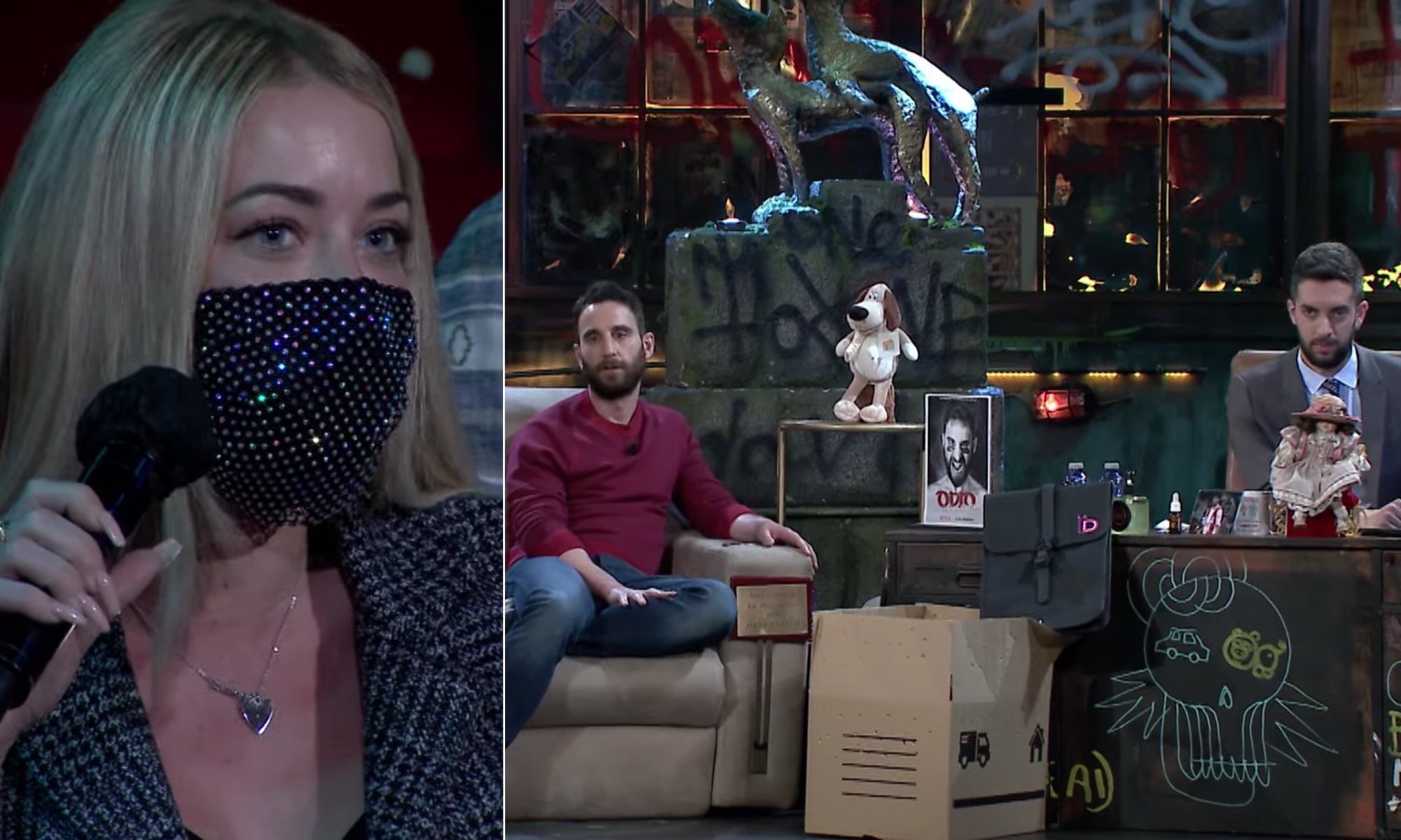 Mayka Rivera, David Broncano y Dani Rovira en 'La resistencia'