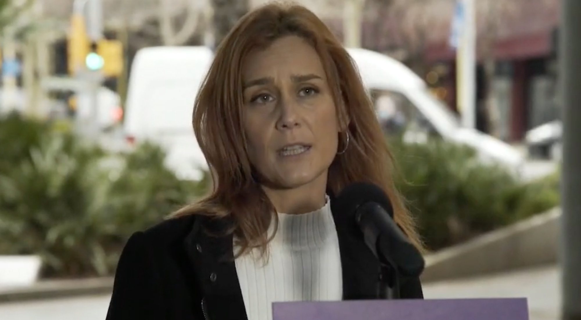 Jessica Albiach, candidata de En Comú Podem