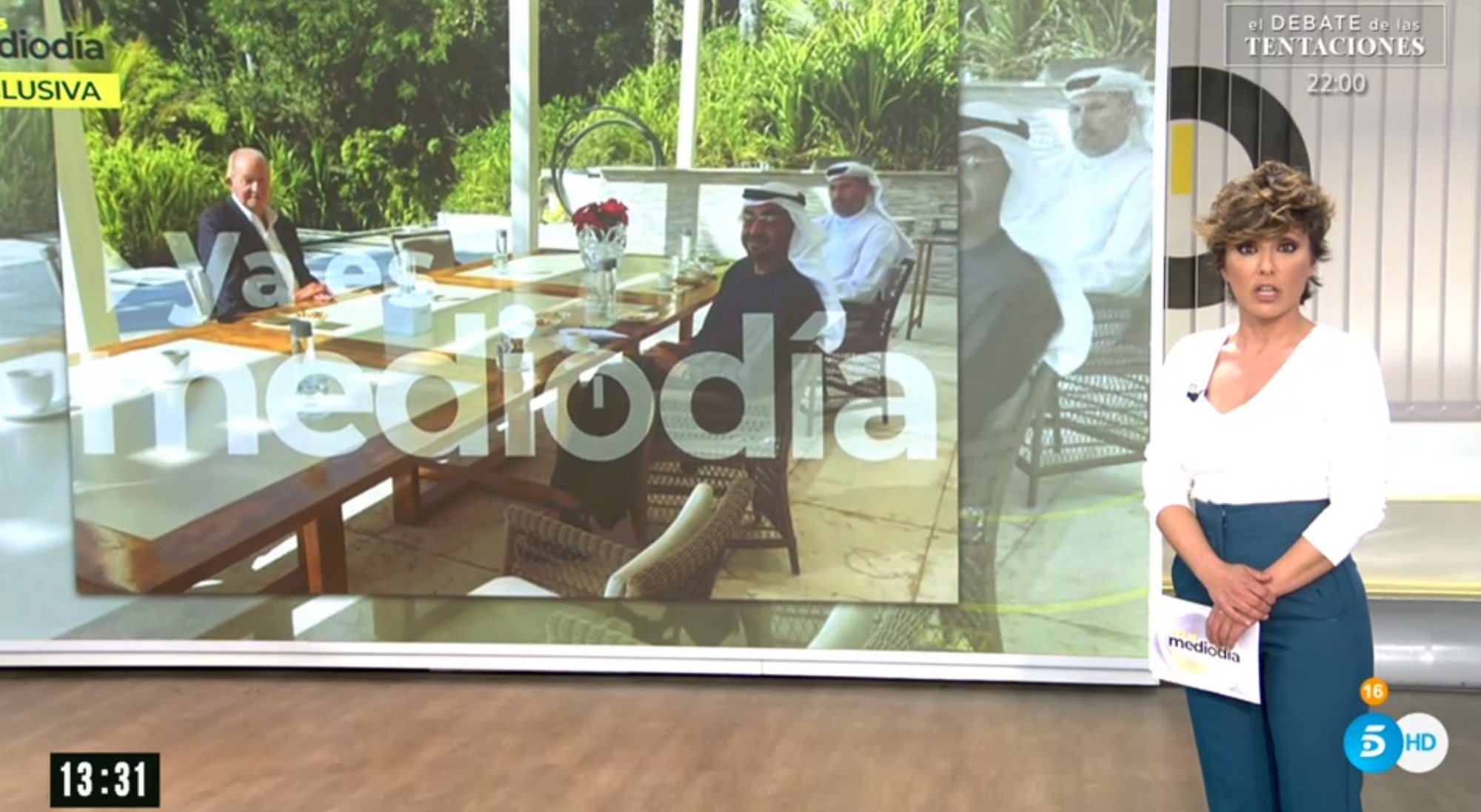 &#39;Ya es mediodía&#39; y su imagen exclusiva del rey emérito