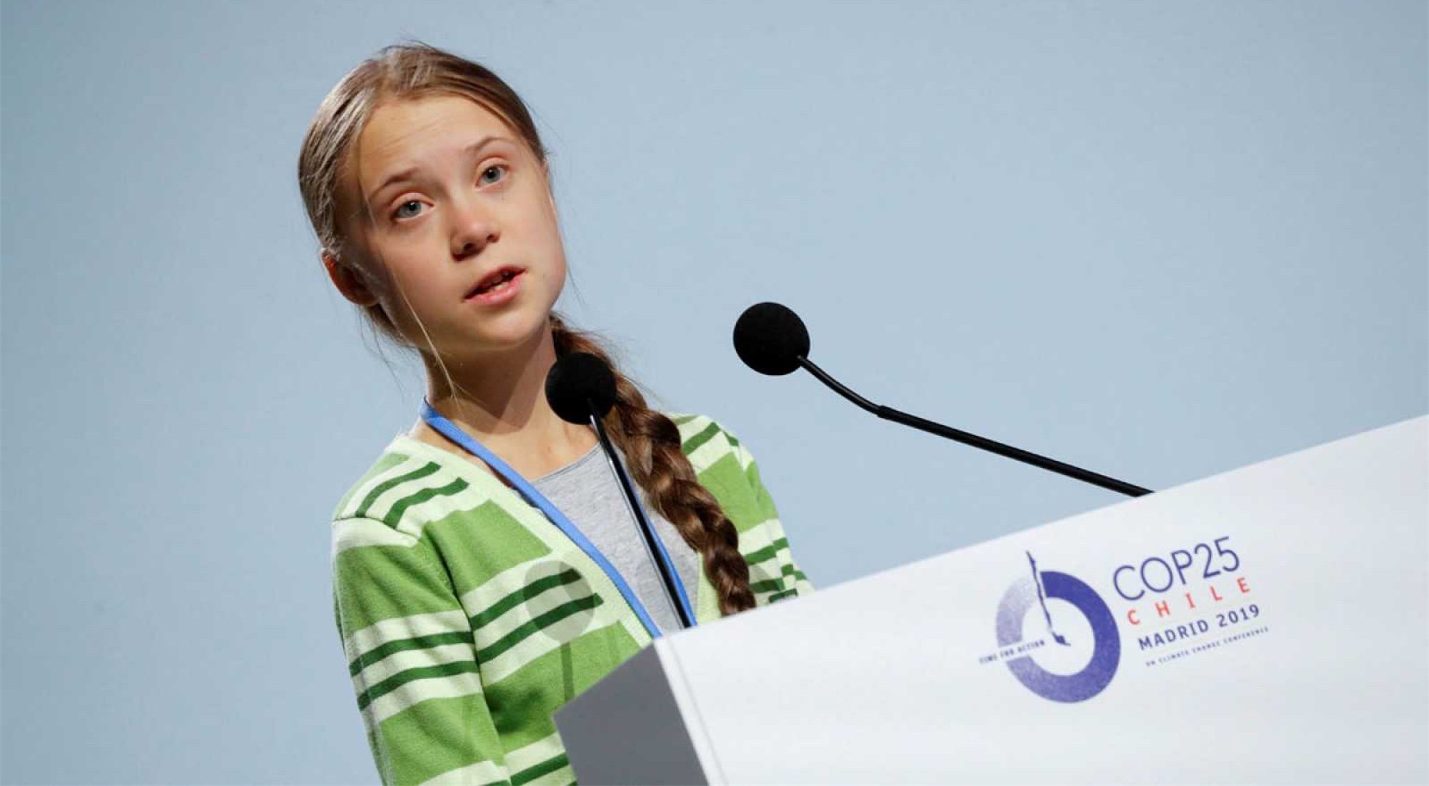 Greta Thunberg en la Cumbre del Clima de Madrid