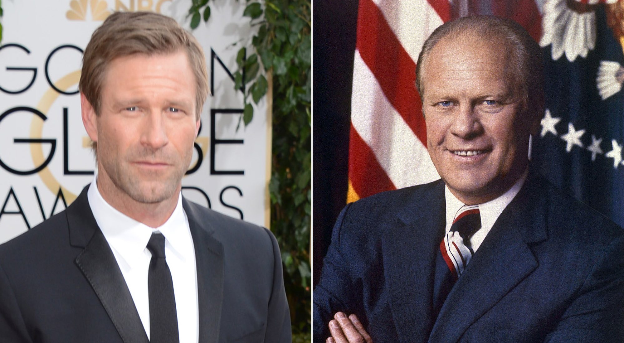 Aaron Eckhart interpretará al presidente de Estados Unidos Gerald Ford en 'The First Lady'