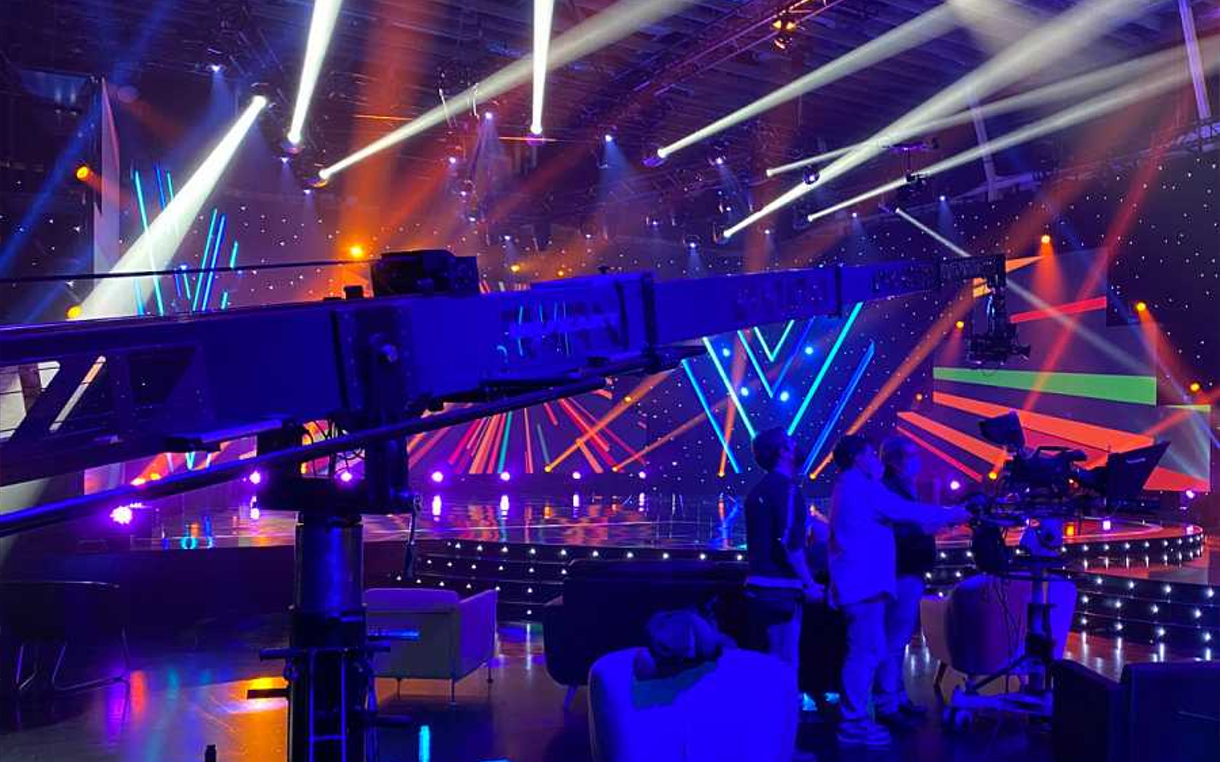 El escenario de 'Destino Eurovisión'