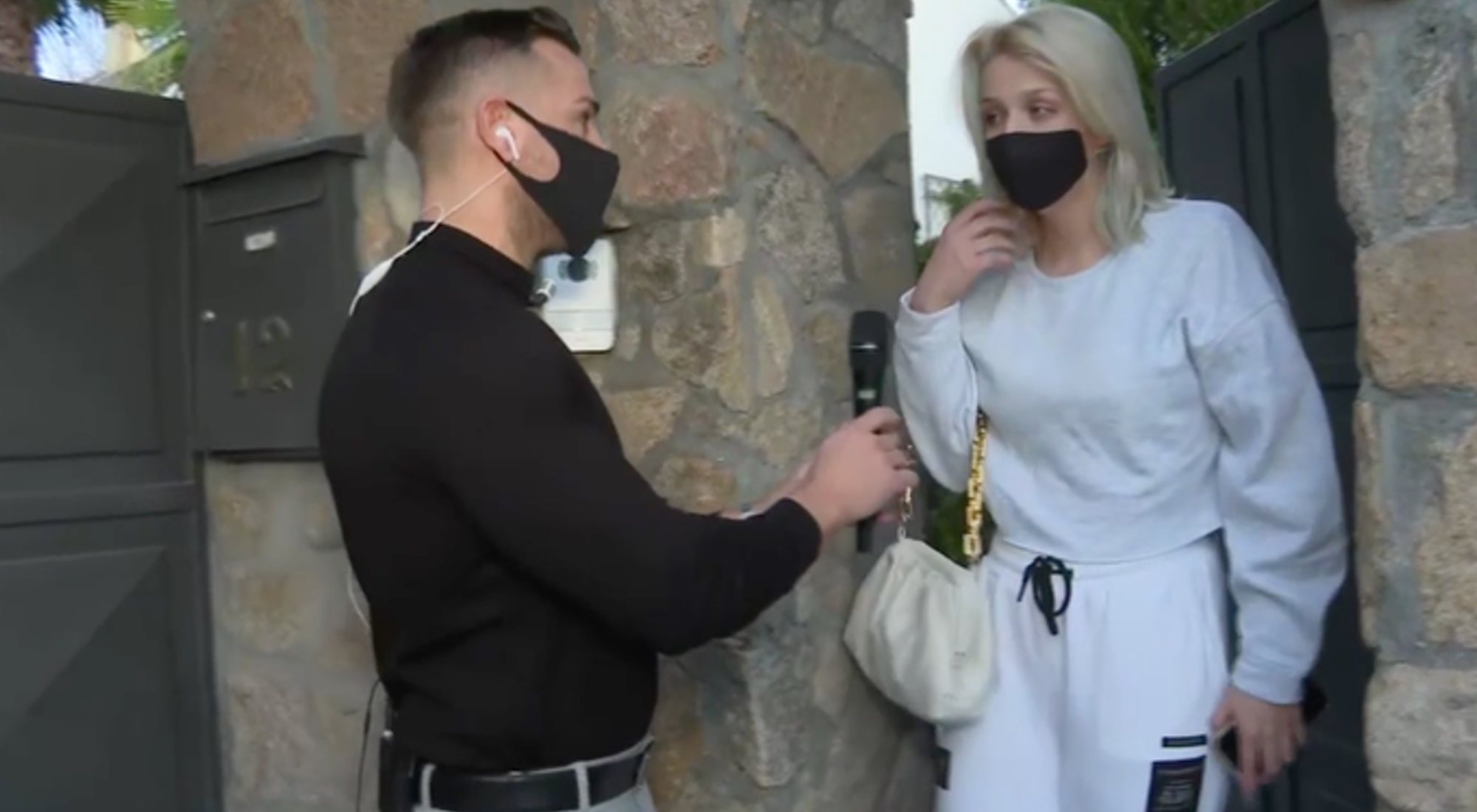 Rafa Mora con Zayra Gutiérrez en 'Sálvame'