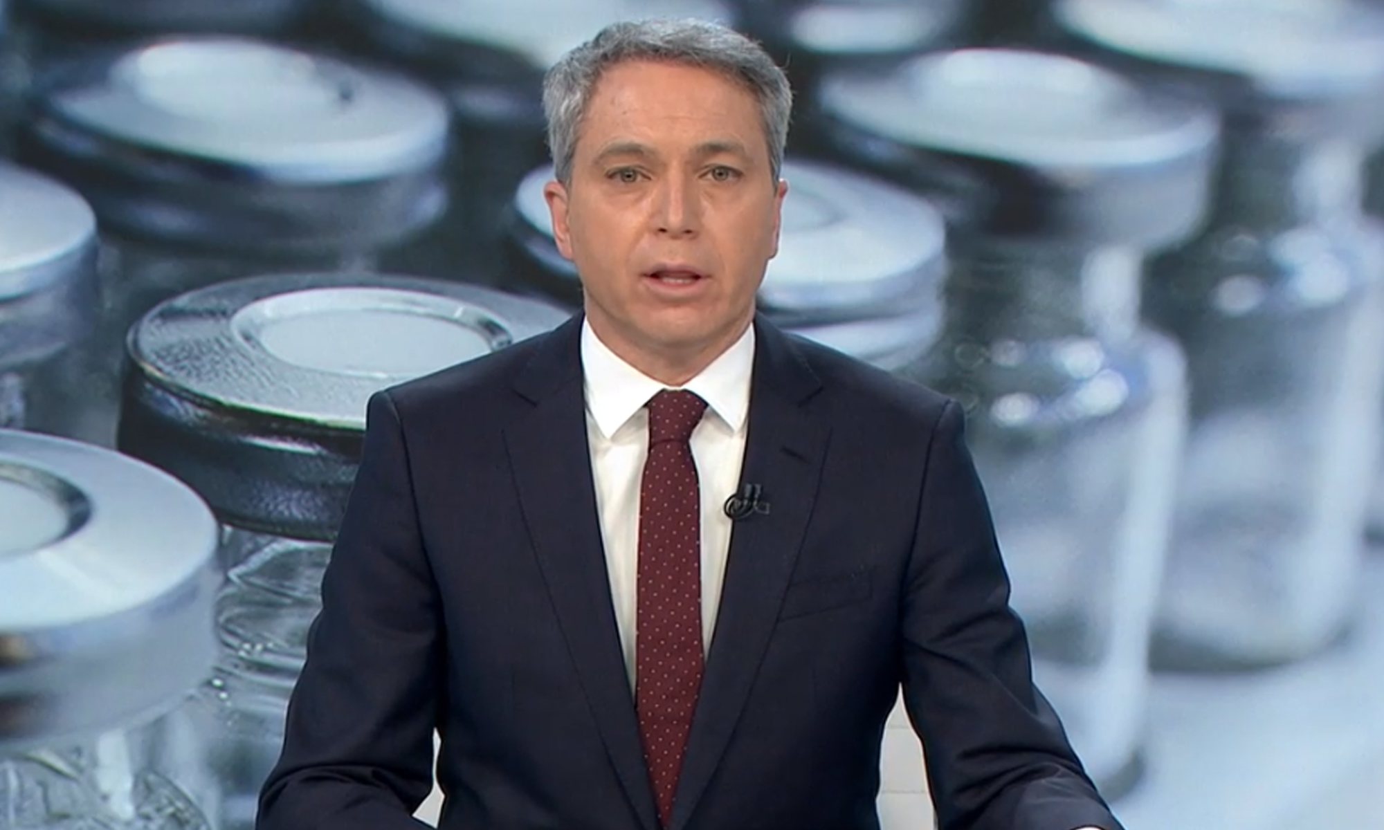 Vicente Vallés en Antena 3 noticias