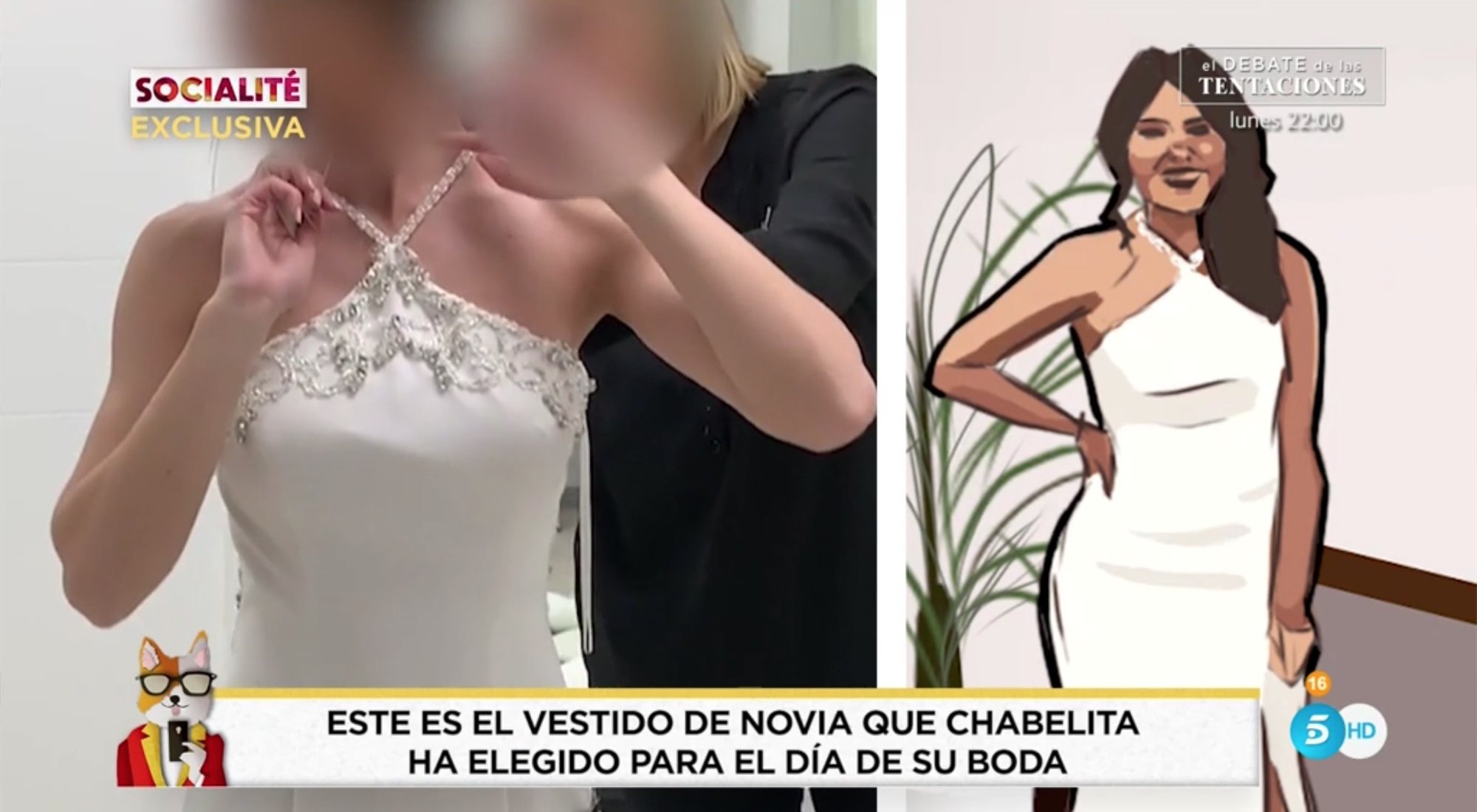 Imágenes del vestido, según &#39;Socialité&#39;
