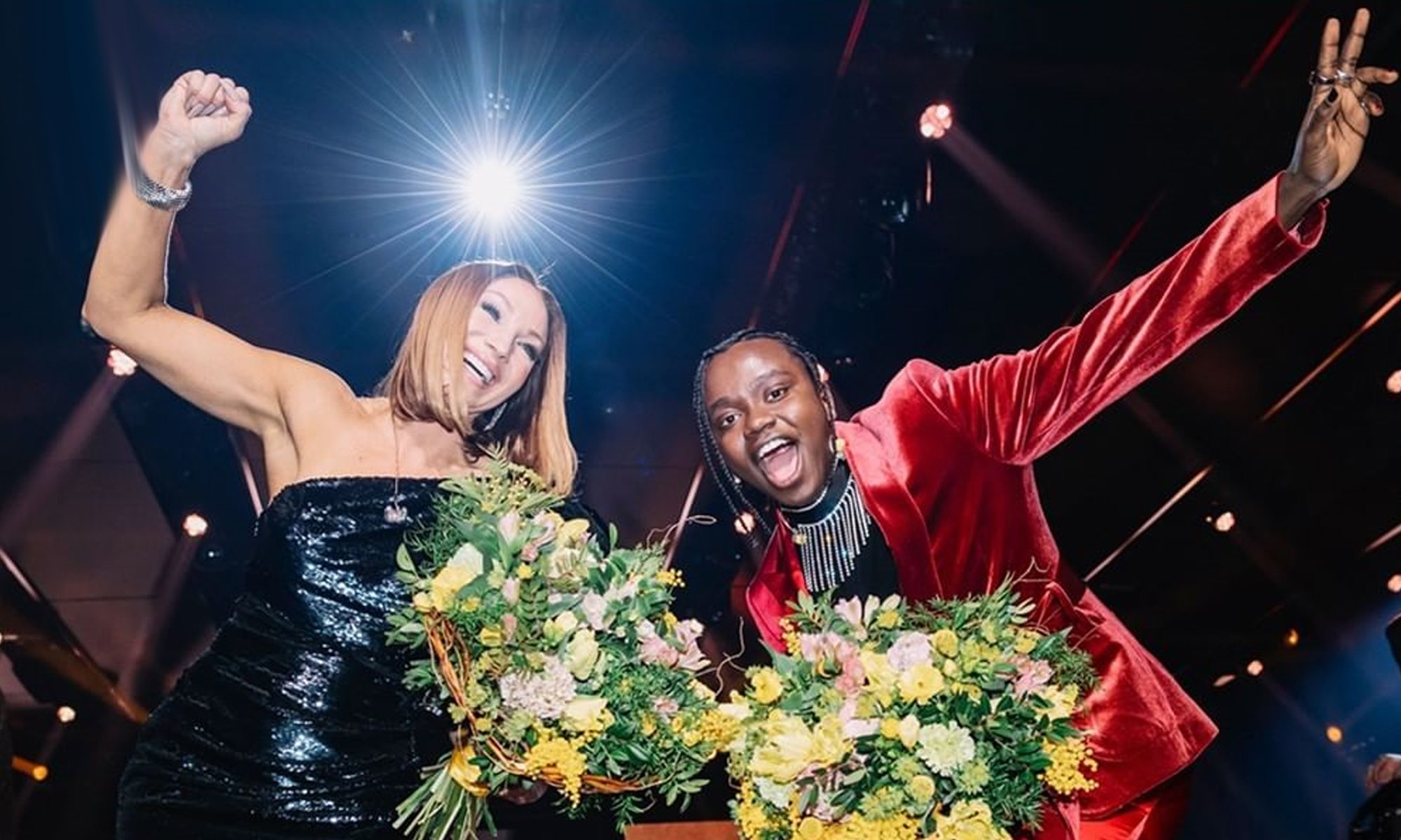 Charlotte Perrelli y Tusse en Melodifestivalen 2021