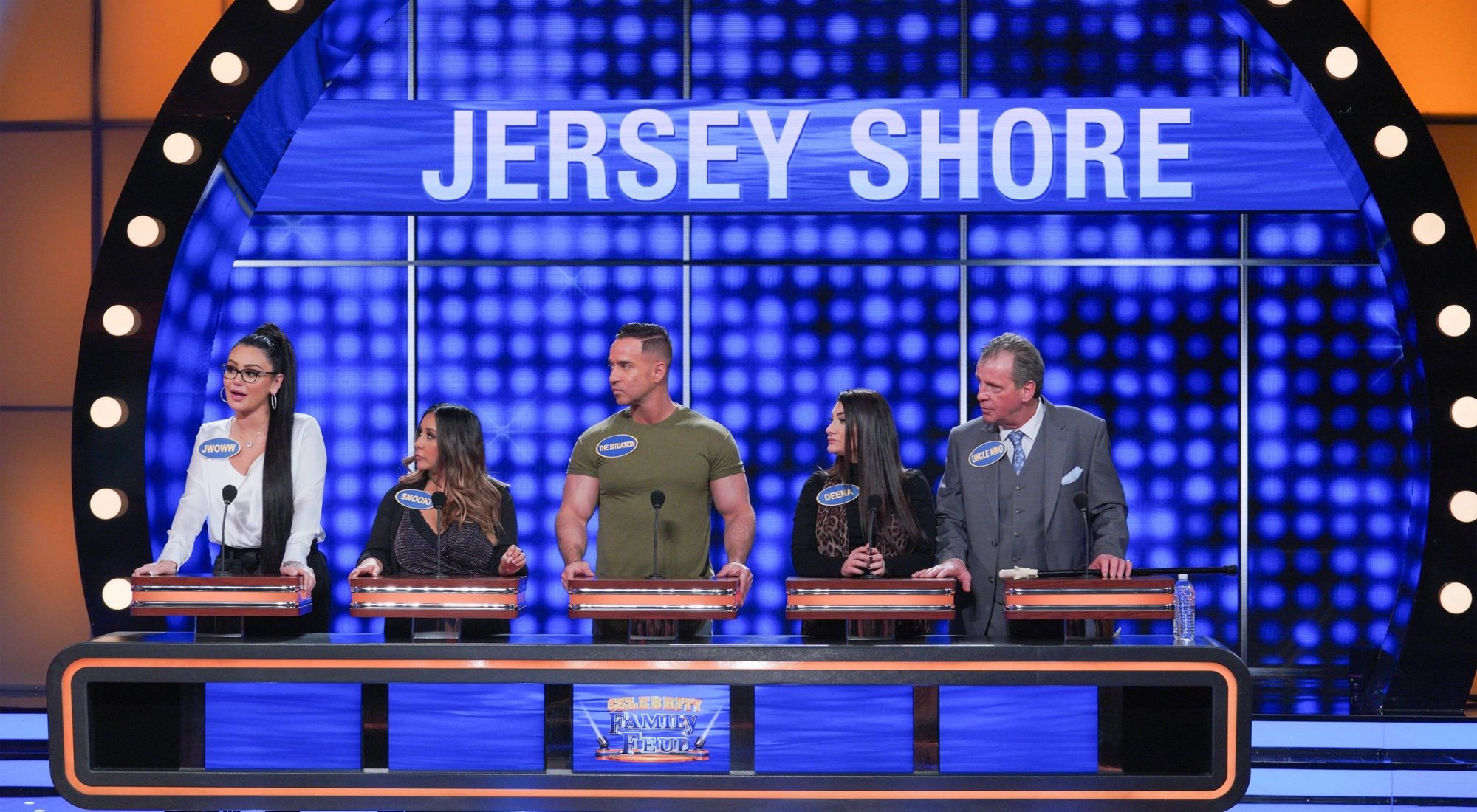 Los participantes de'Jersey Shore' en 'Celebrity Family Feud'