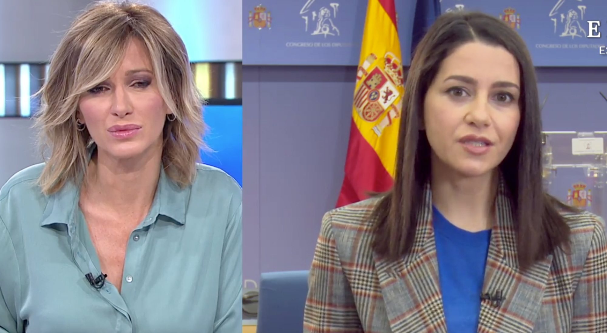 Inés Arrimadas carga contra PP y PSOE en &#39;Espejo público&#39;